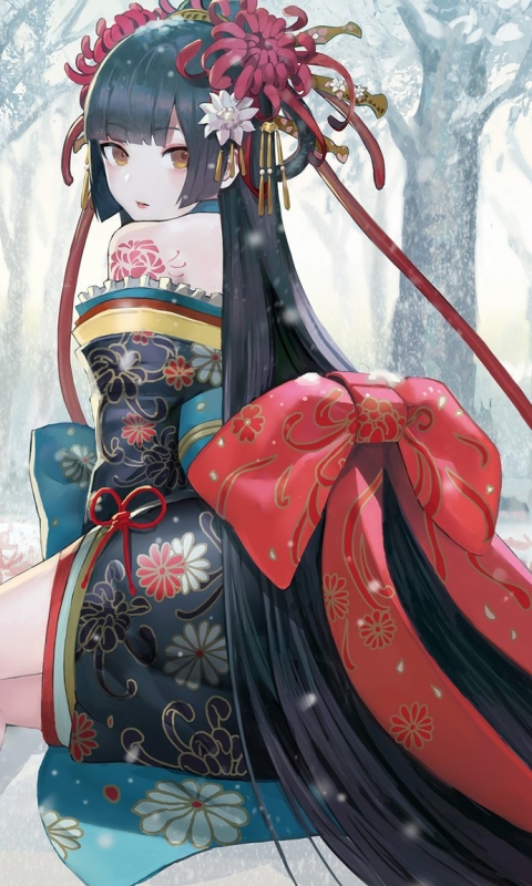 Handy-Wallpaper Animes, Onmyoji kostenlos herunterladen.