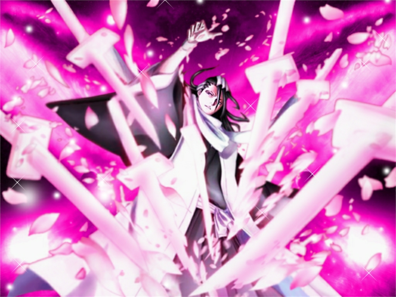 Laden Sie das Bleach, Animes, Byakuya Kuchiki-Bild kostenlos auf Ihren PC-Desktop herunter