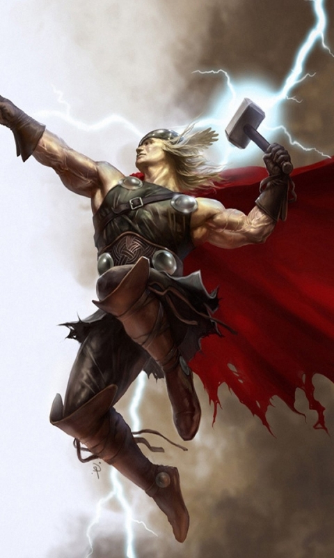 Download mobile wallpaper Comics, Thor for free.