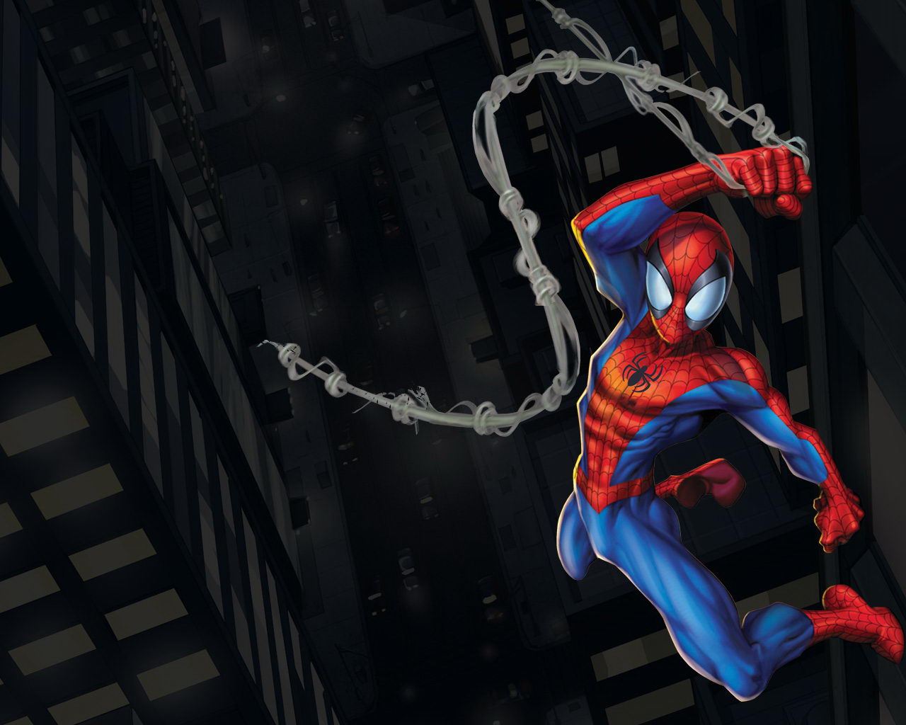 Laden Sie Der Ultimative Spider Man HD-Desktop-Hintergründe herunter