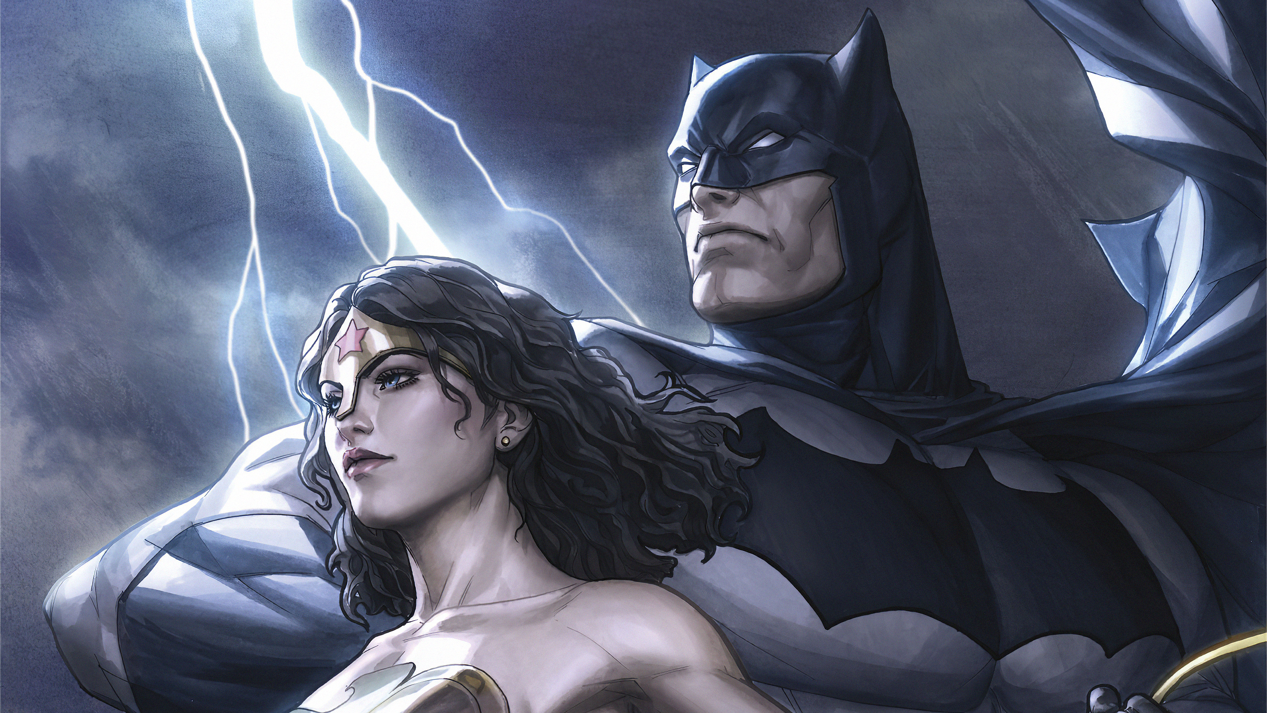 Download mobile wallpaper Batman, Comics, Dc Comics, Wonder Woman, Justice League for free.