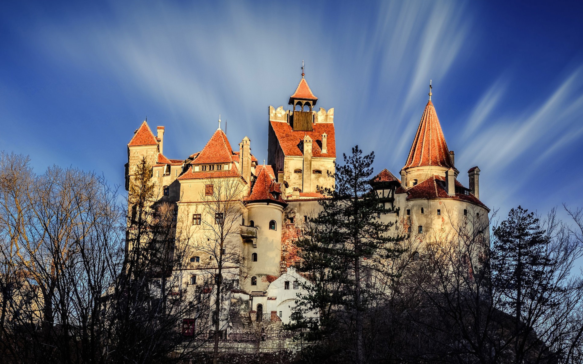 man made, bran castle, castle, romania, transylvania, castles