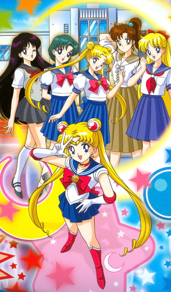 Descarga gratuita de fondo de pantalla para móvil de Animado, Sailor Moon Sailor Stars.