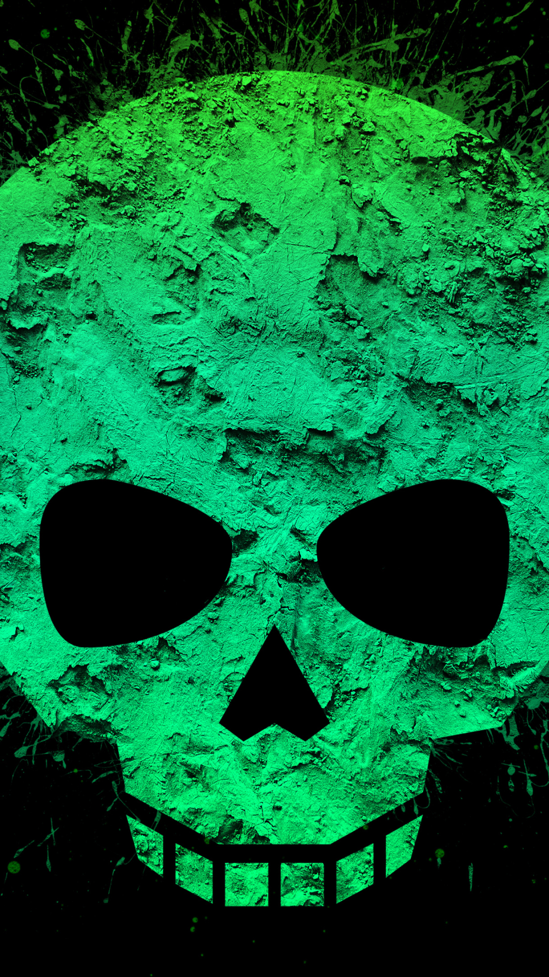 Download mobile wallpaper Dark, Skull for free.