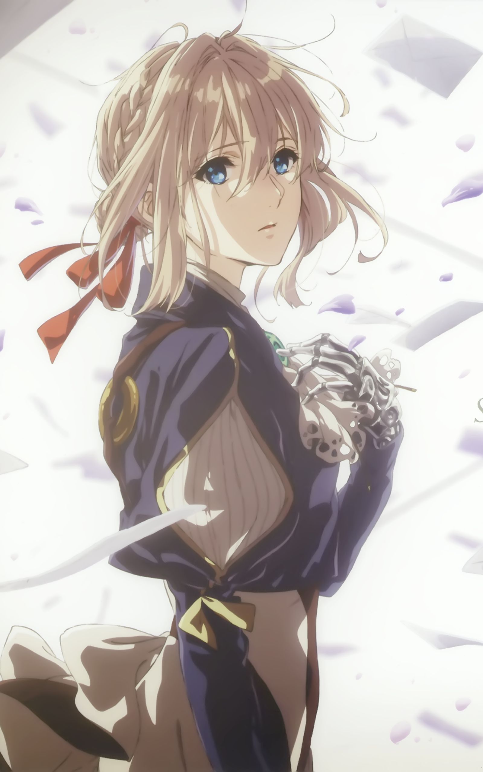 Скачати мобільні шпалери Аніме, Violet Evergarden (Персонаж), Віолета Еверґарден безкоштовно.