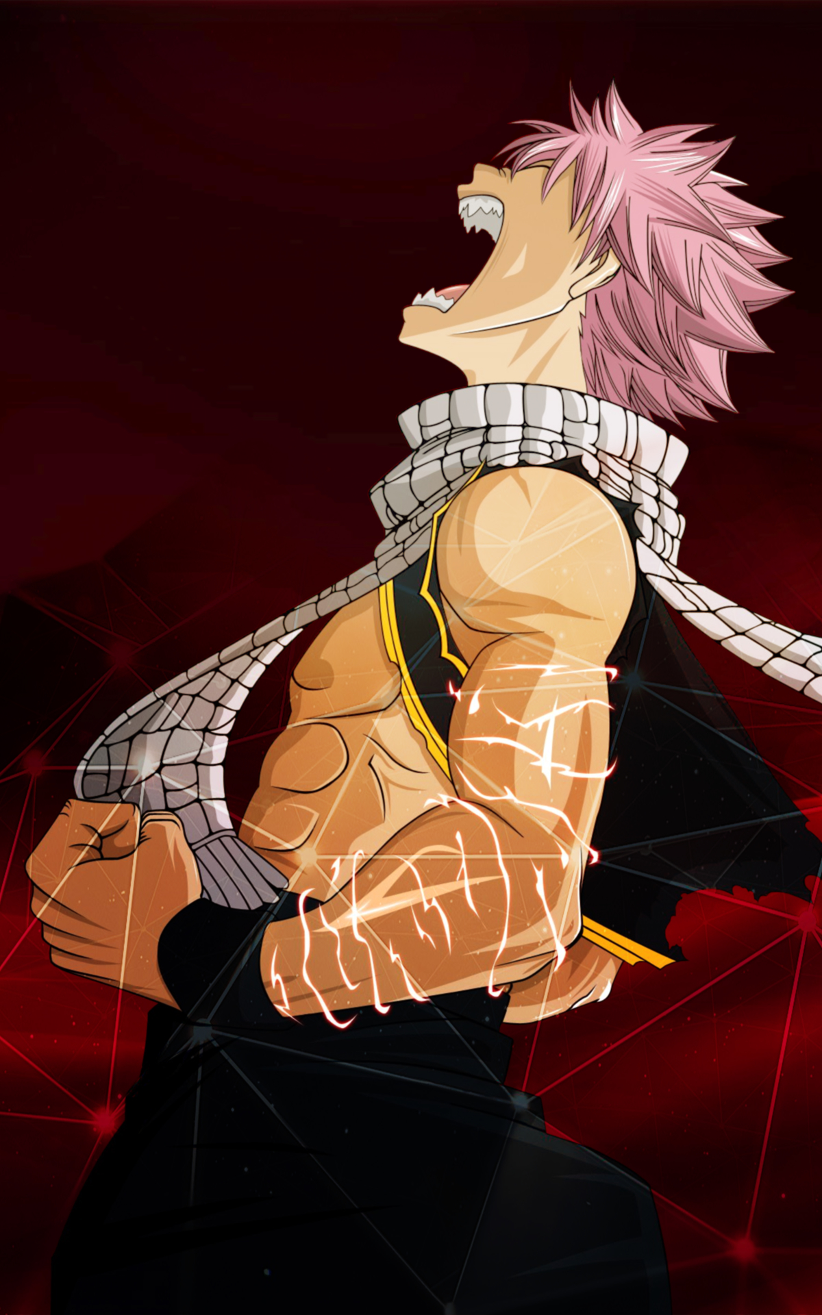 Handy-Wallpaper Animes, Fairy Tail, Natsu Dragneel kostenlos herunterladen.