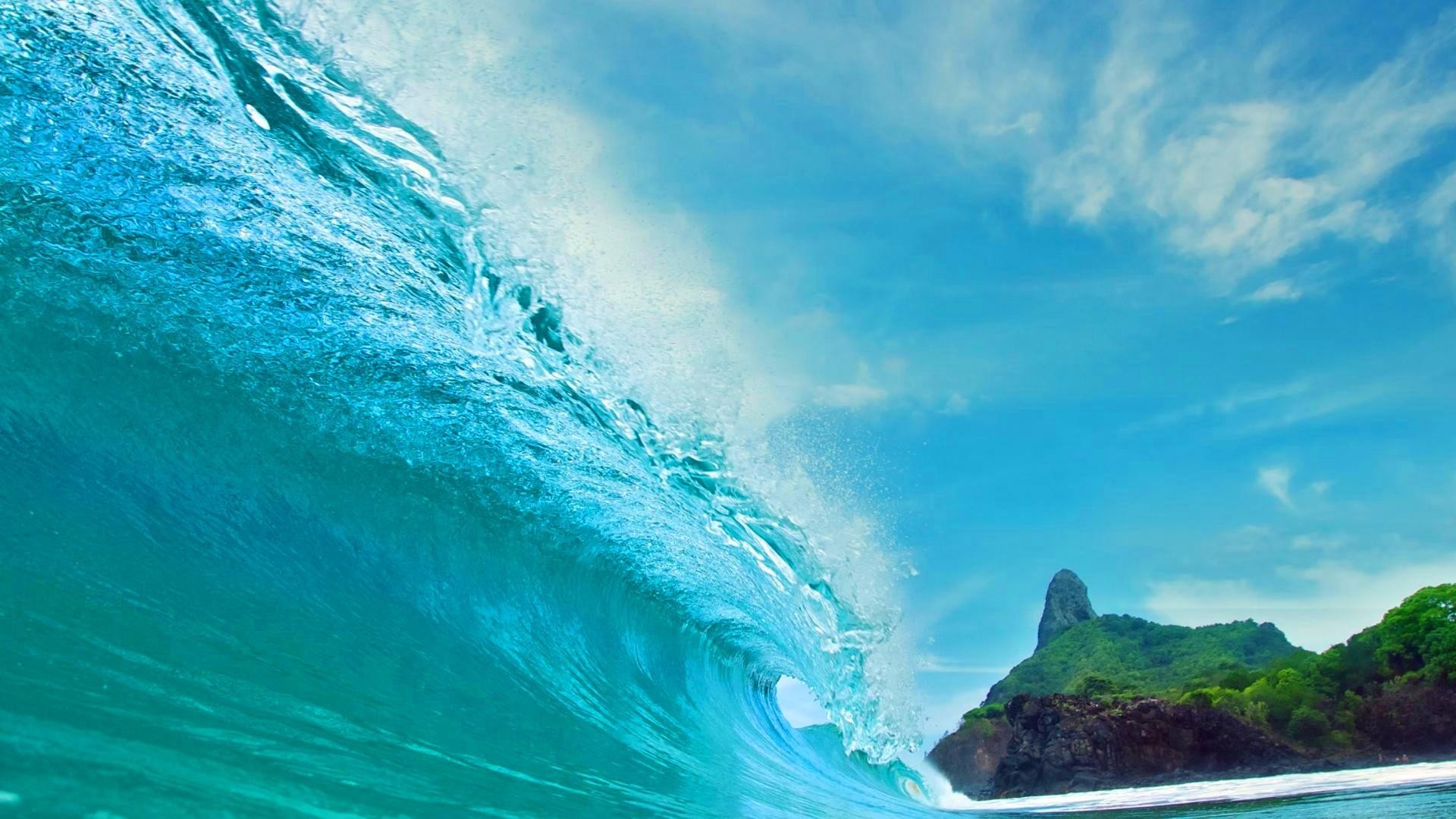 Download mobile wallpaper Earth, Wave for free.