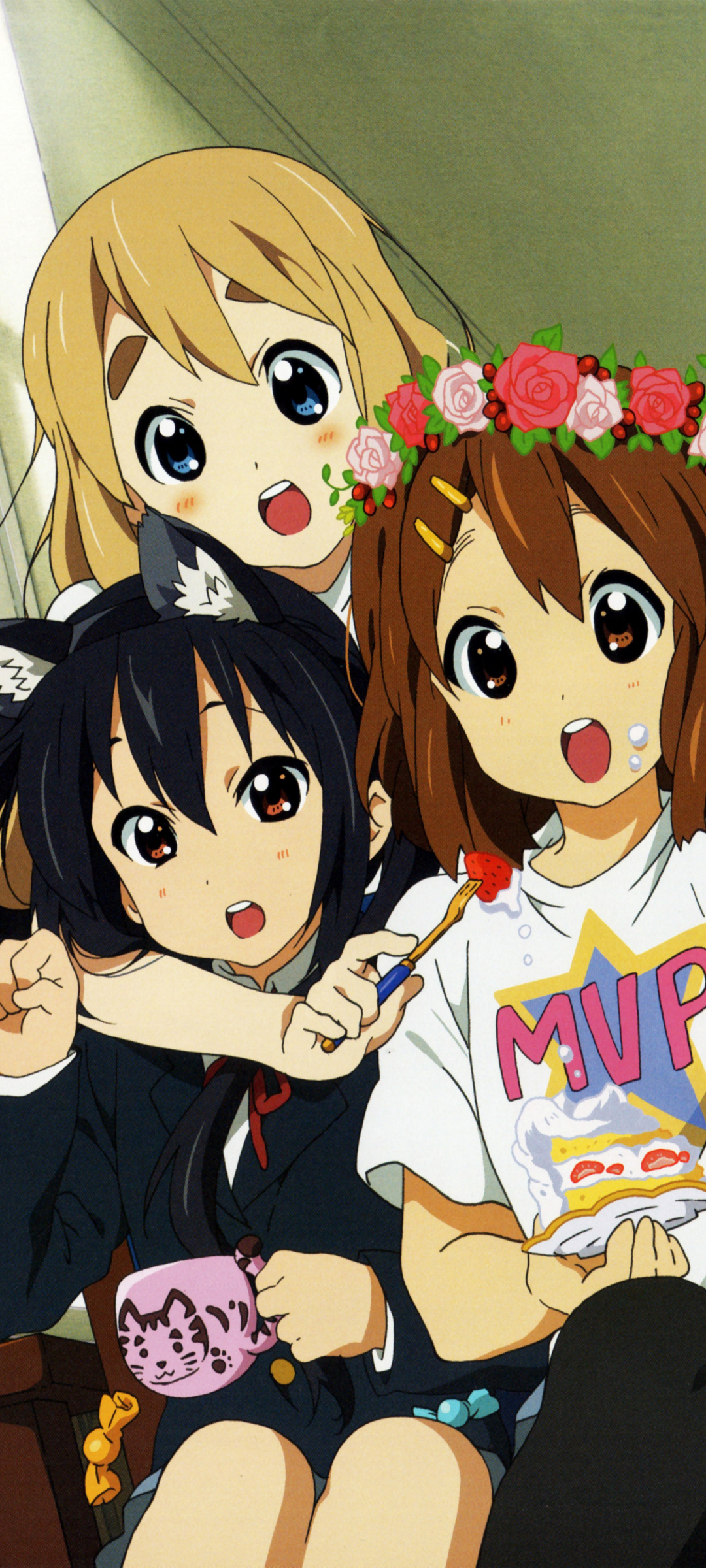 Download mobile wallpaper Anime, K On!, Azusa Nakano, Tsumugi Kotobuki, Yui Hirasawa for free.