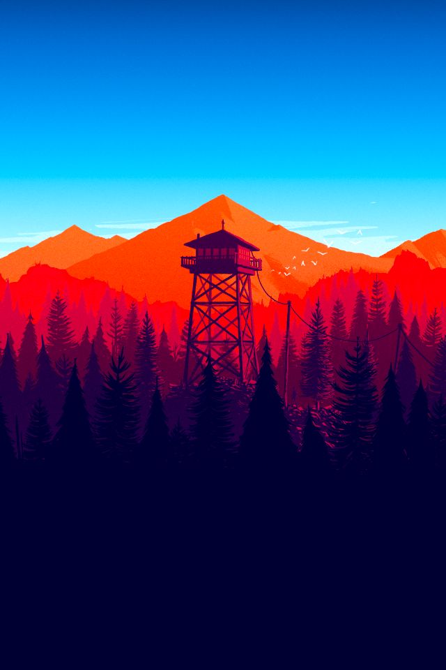 Download mobile wallpaper Video Game, Firewatch for free.