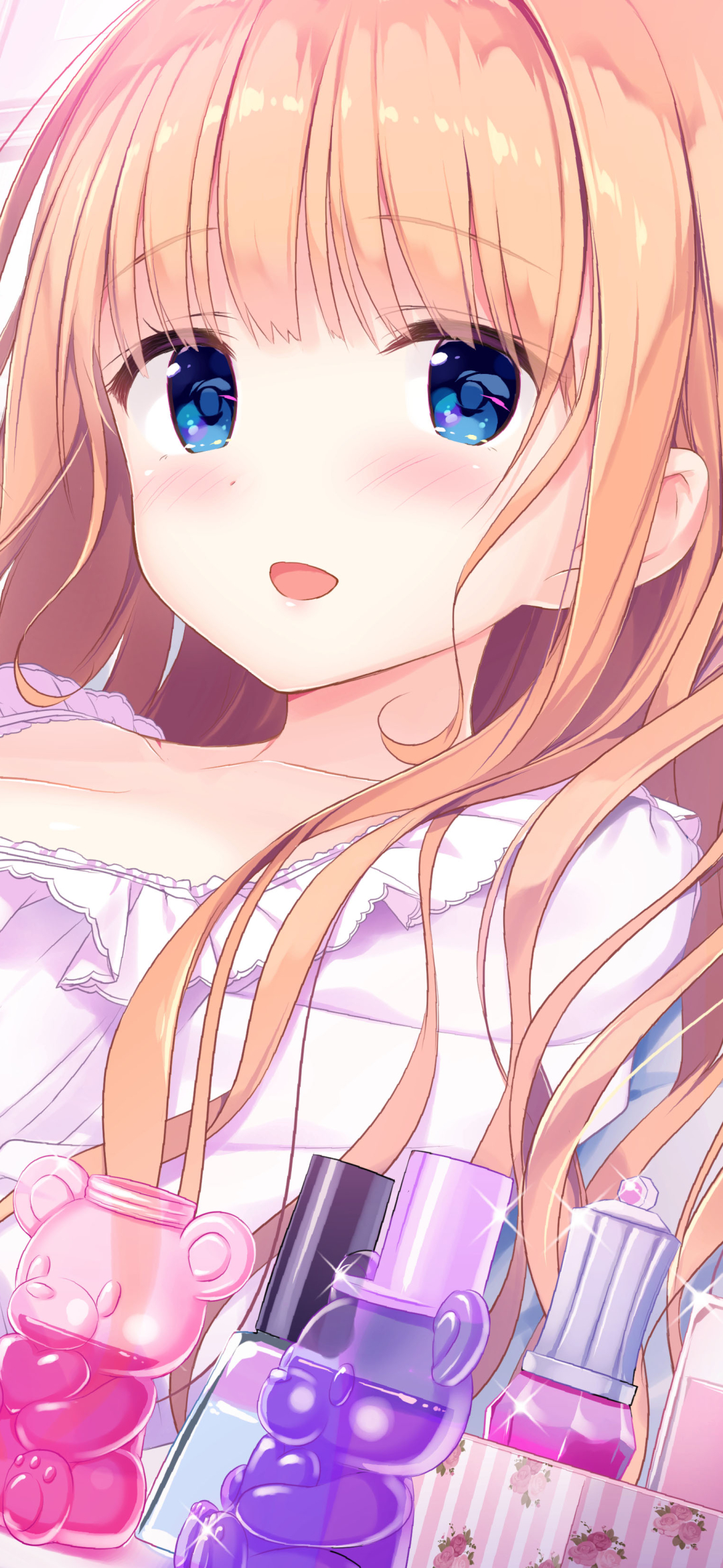 Download mobile wallpaper Anime, Blue Eyes, Original for free.