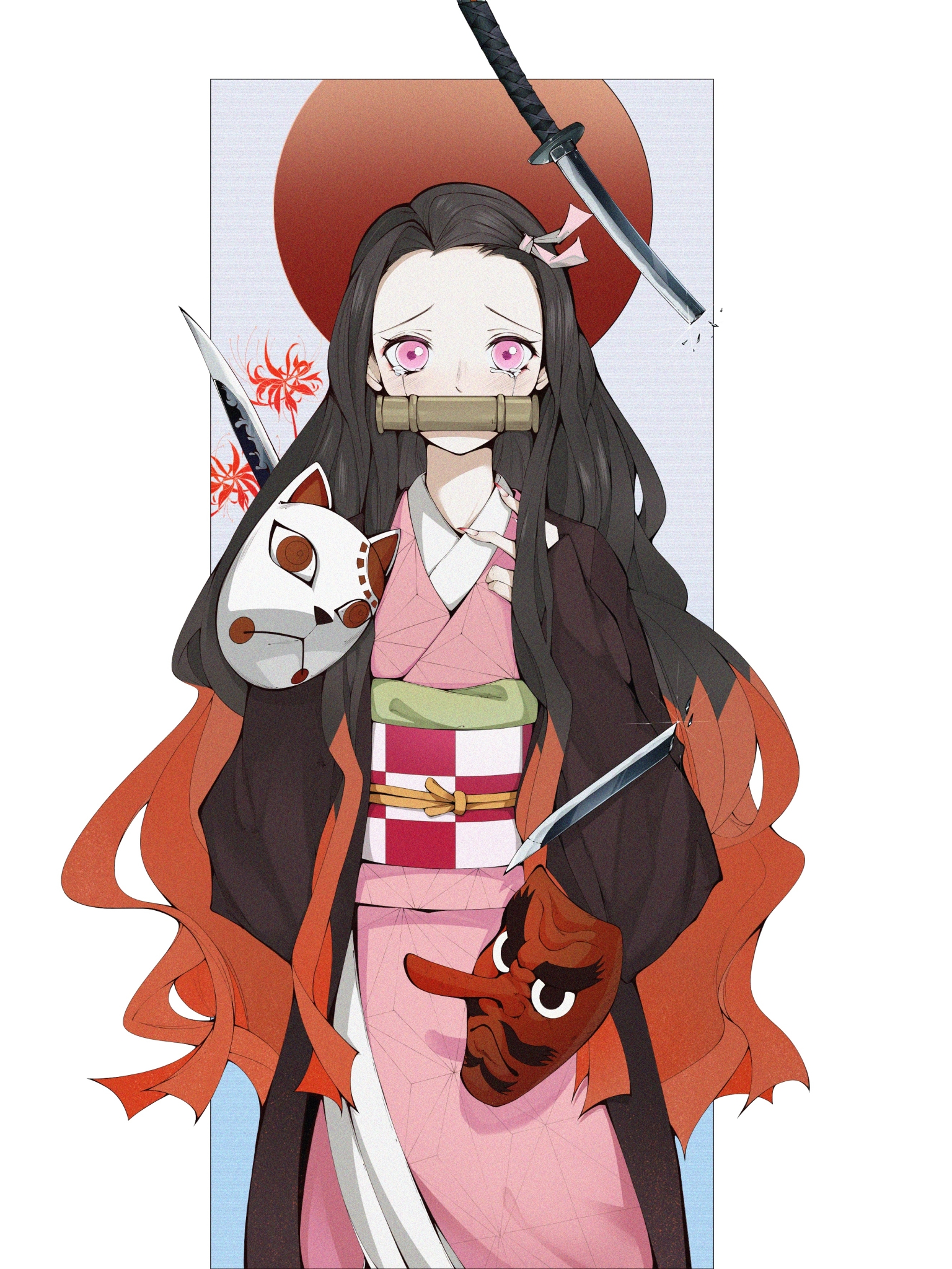 Descarga gratuita de fondo de pantalla para móvil de Animado, Nezuko Kamado, Demon Slayer: Kimetsu No Yaiba.