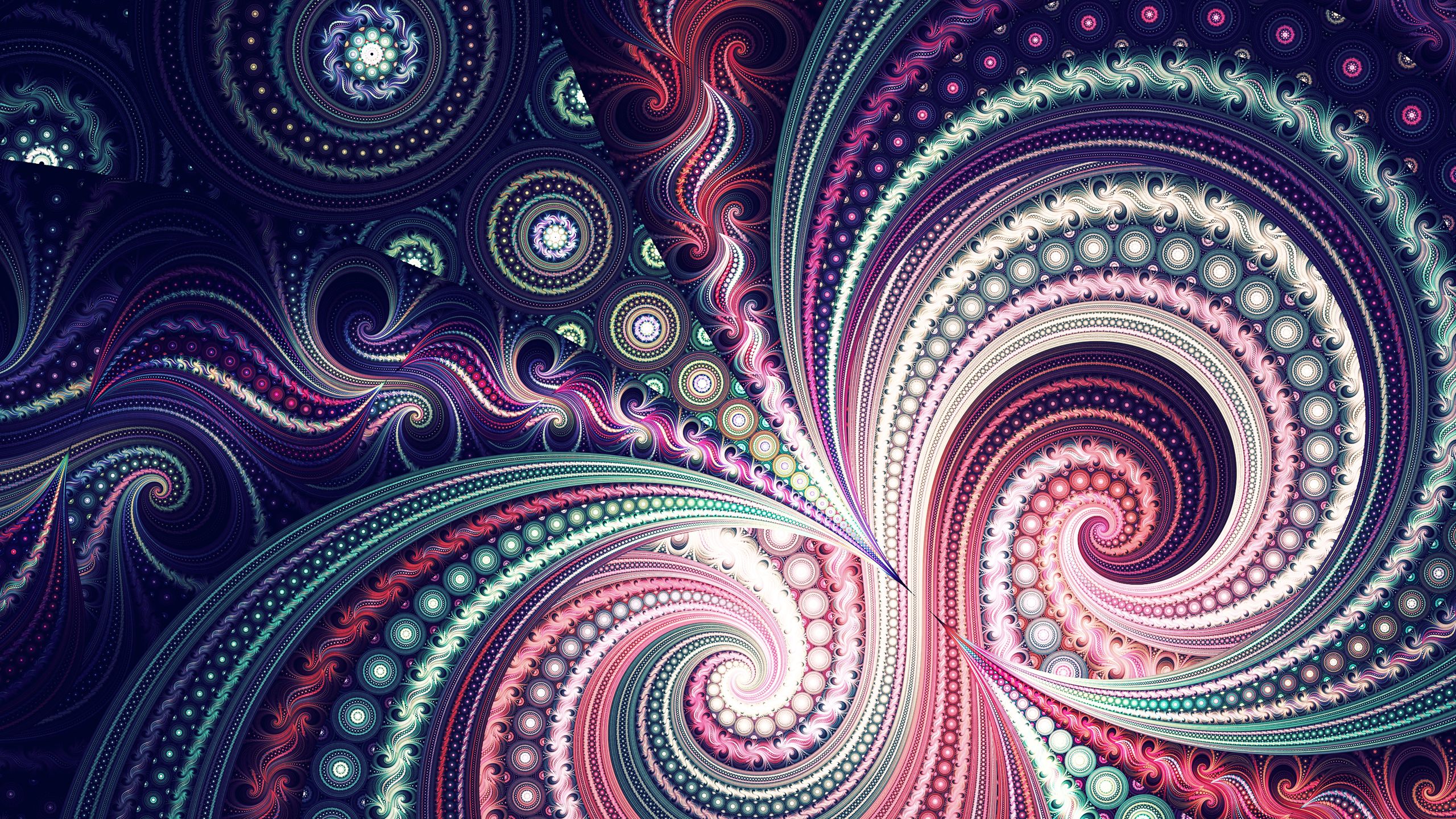 Free download wallpaper Abstract, Fractal, Swirl on your PC desktop