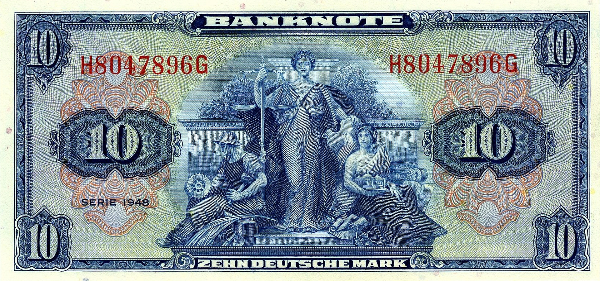 man made, deutsche mark, currencies