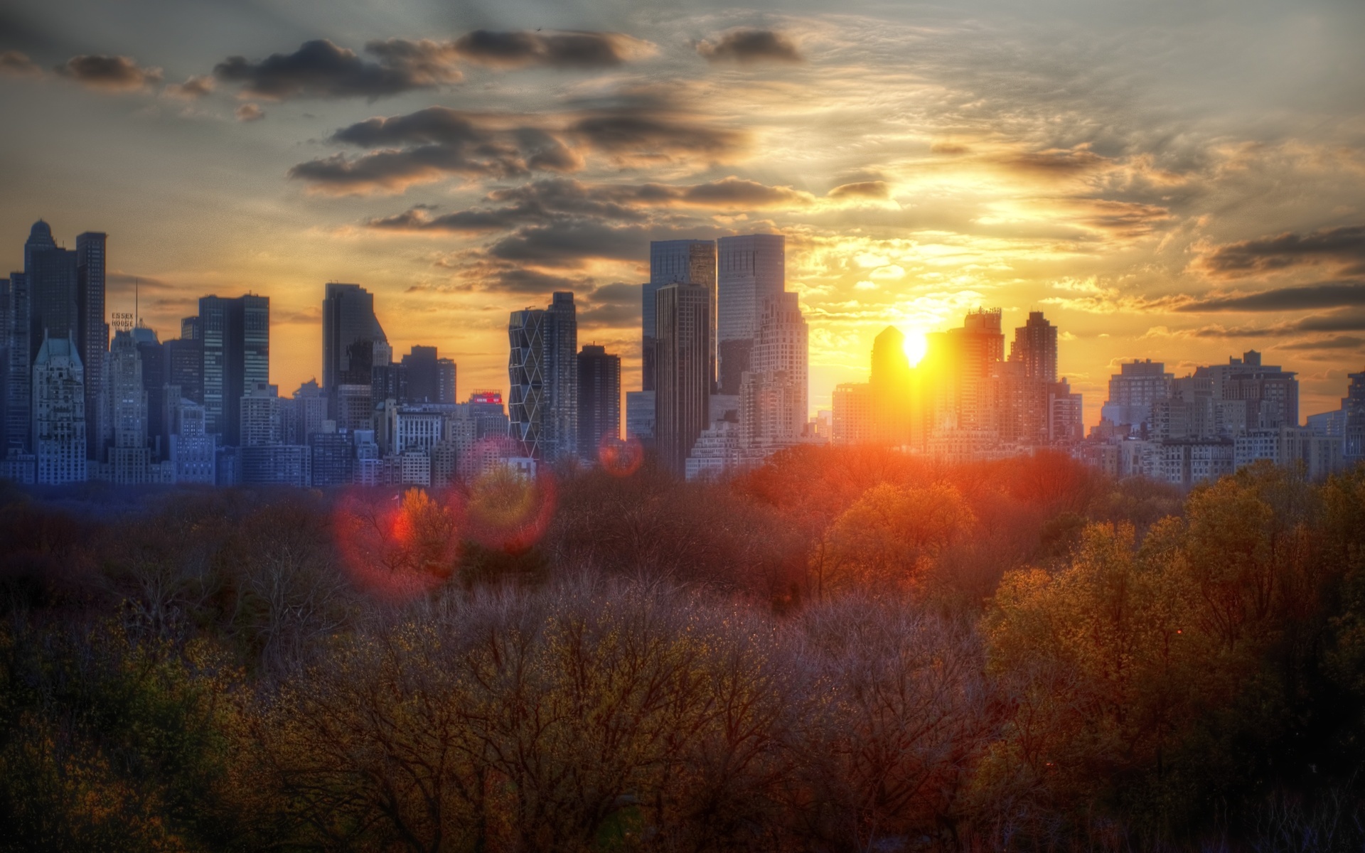 Laden Sie das Landschaft, Städte, Sunset-Bild kostenlos auf Ihren PC-Desktop herunter