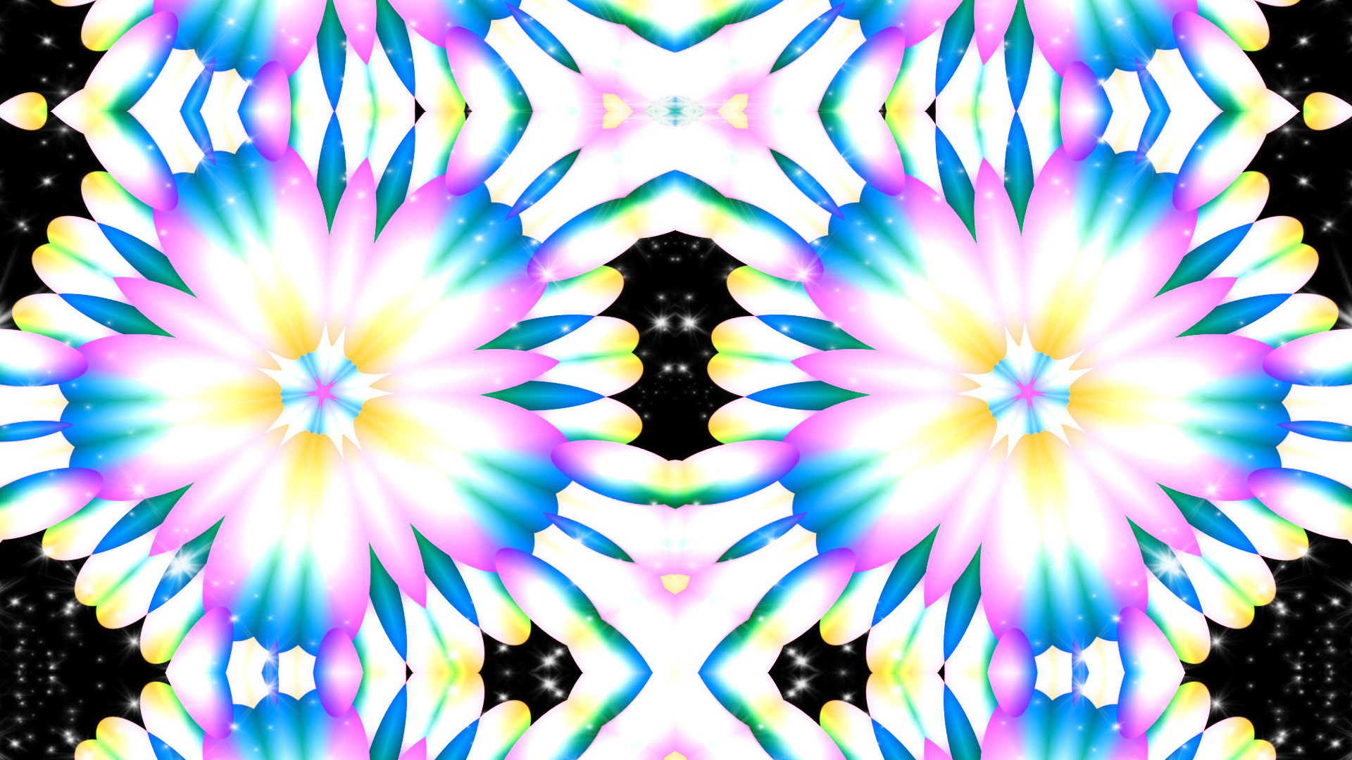 Download mobile wallpaper Abstract, Flower, Pattern, Colors, Kaleidoscope for free.