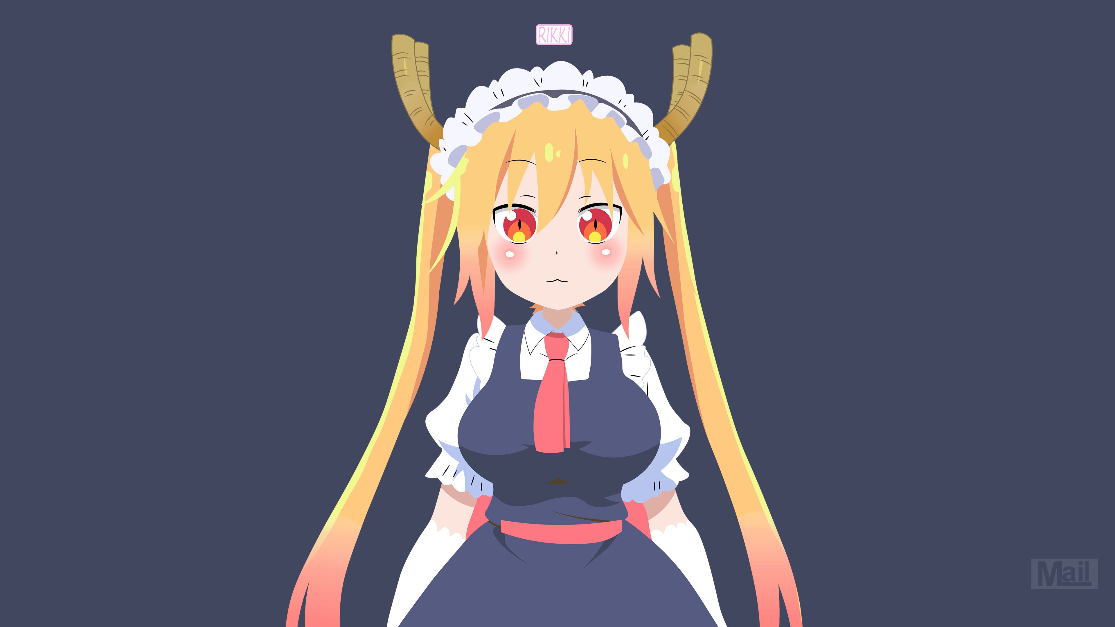 Download mobile wallpaper Anime, Maid, Tohru (Miss Kobayashi's Dragon Maid), Miss Kobayashi's Dragon Maid for free.