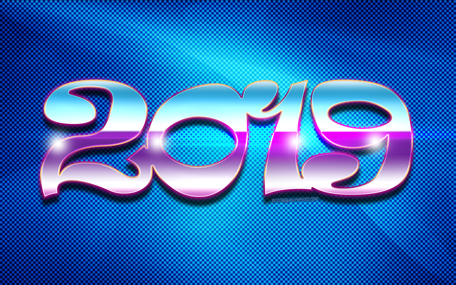Free download wallpaper New Year, Holiday, New Year 2019 on your PC desktop