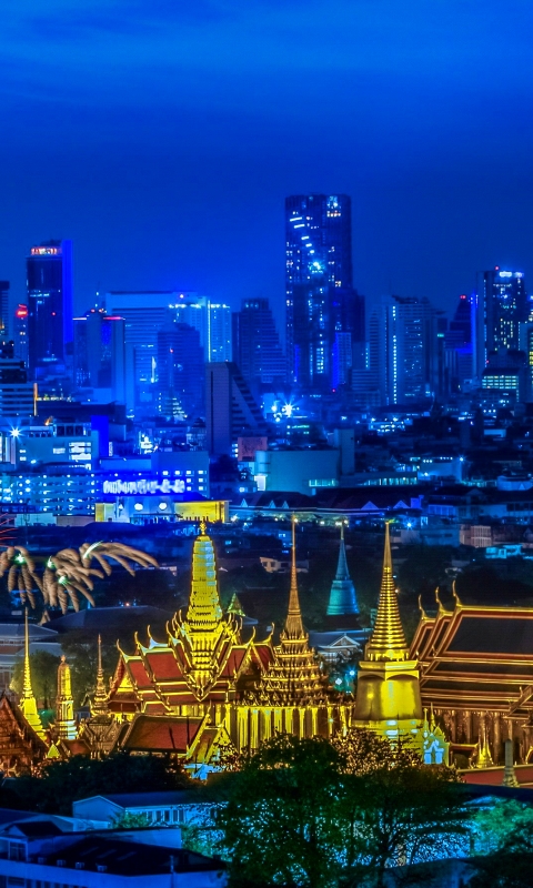 Скачать картинку Города, Таиланд, Бангкок, Сделано Человеком в телефон бесплатно.
