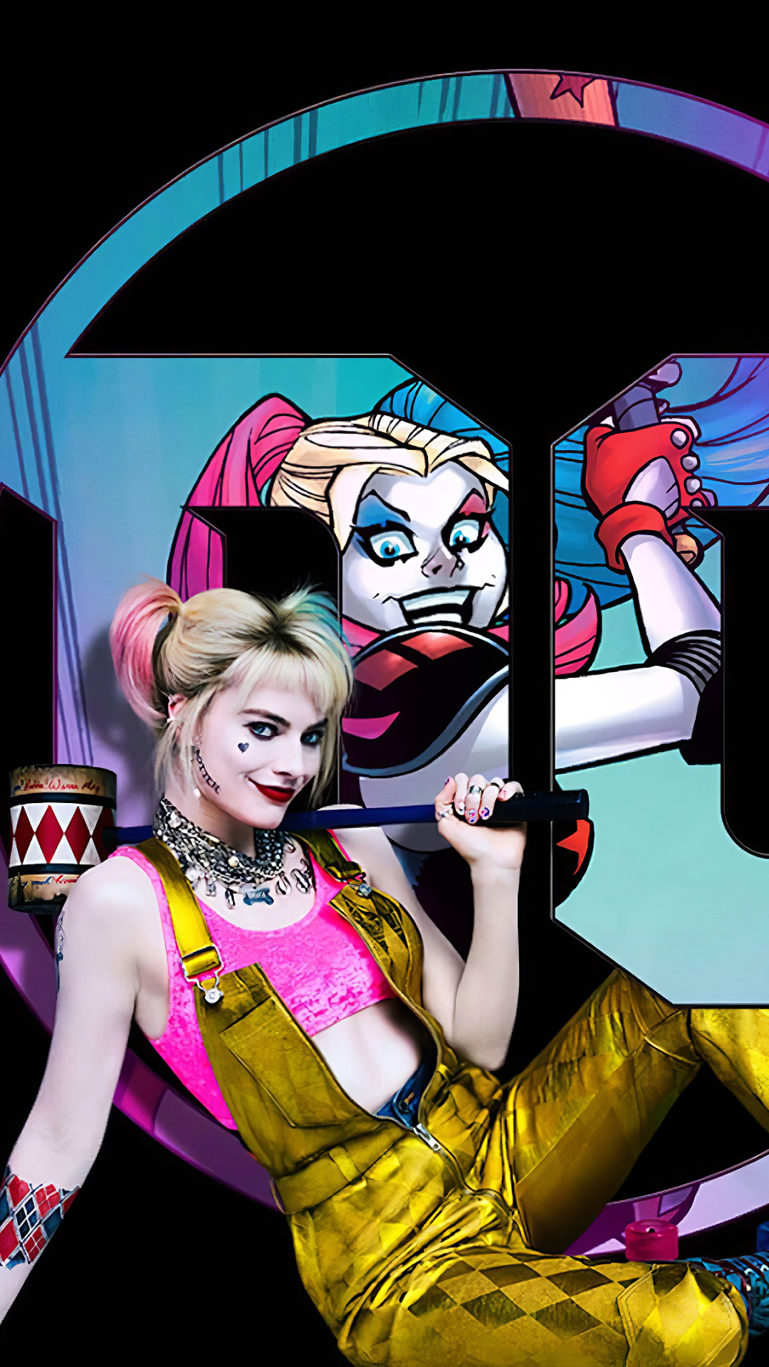 Download mobile wallpaper Movie, Harley Quinn, Dc Comics, Harleen Quinzel, Birds Of Prey (And The Fantabulous Emancipation Of One Harley Quinn) for free.