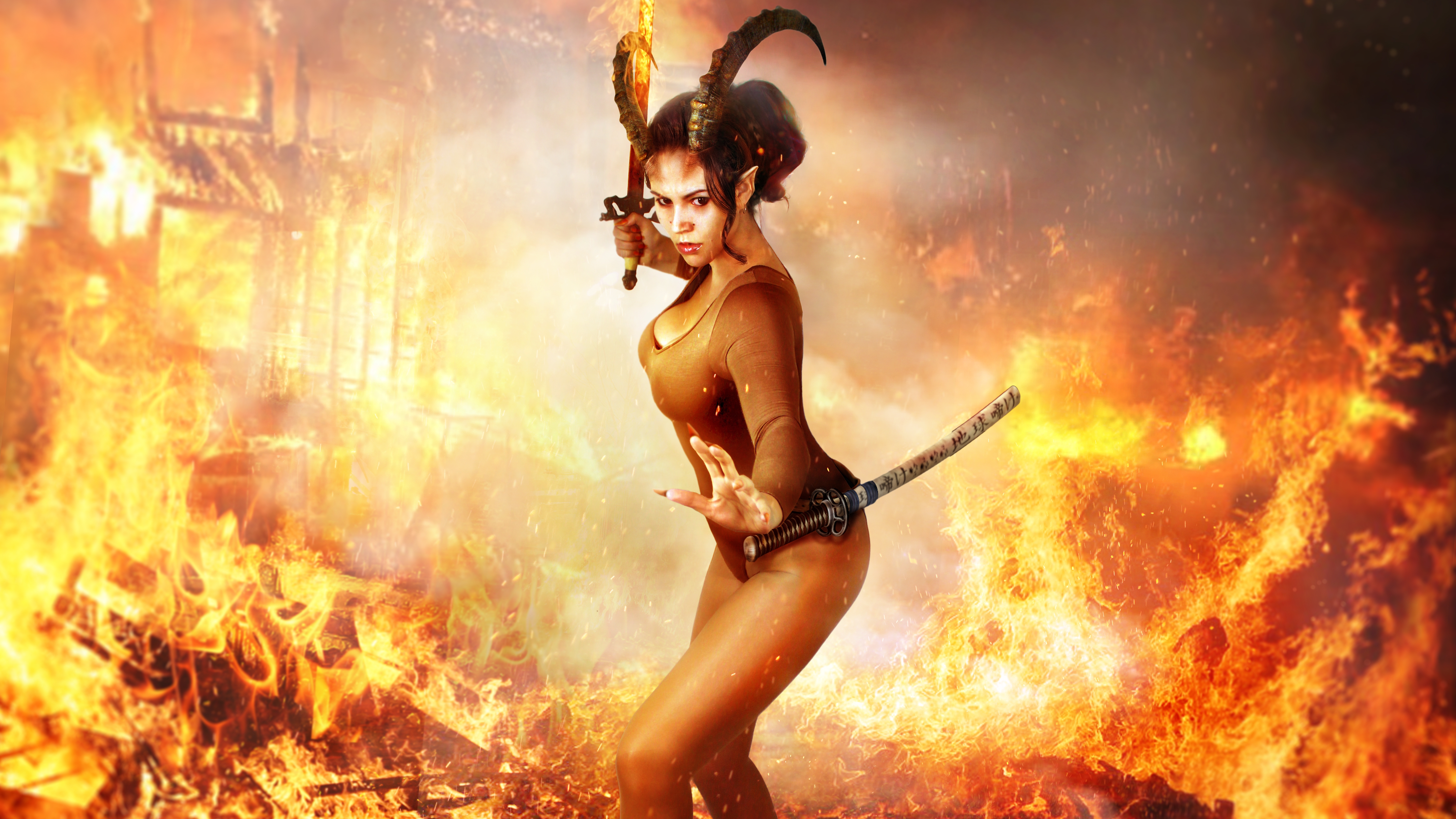 Free download wallpaper Fantasy, Women Warrior on your PC desktop