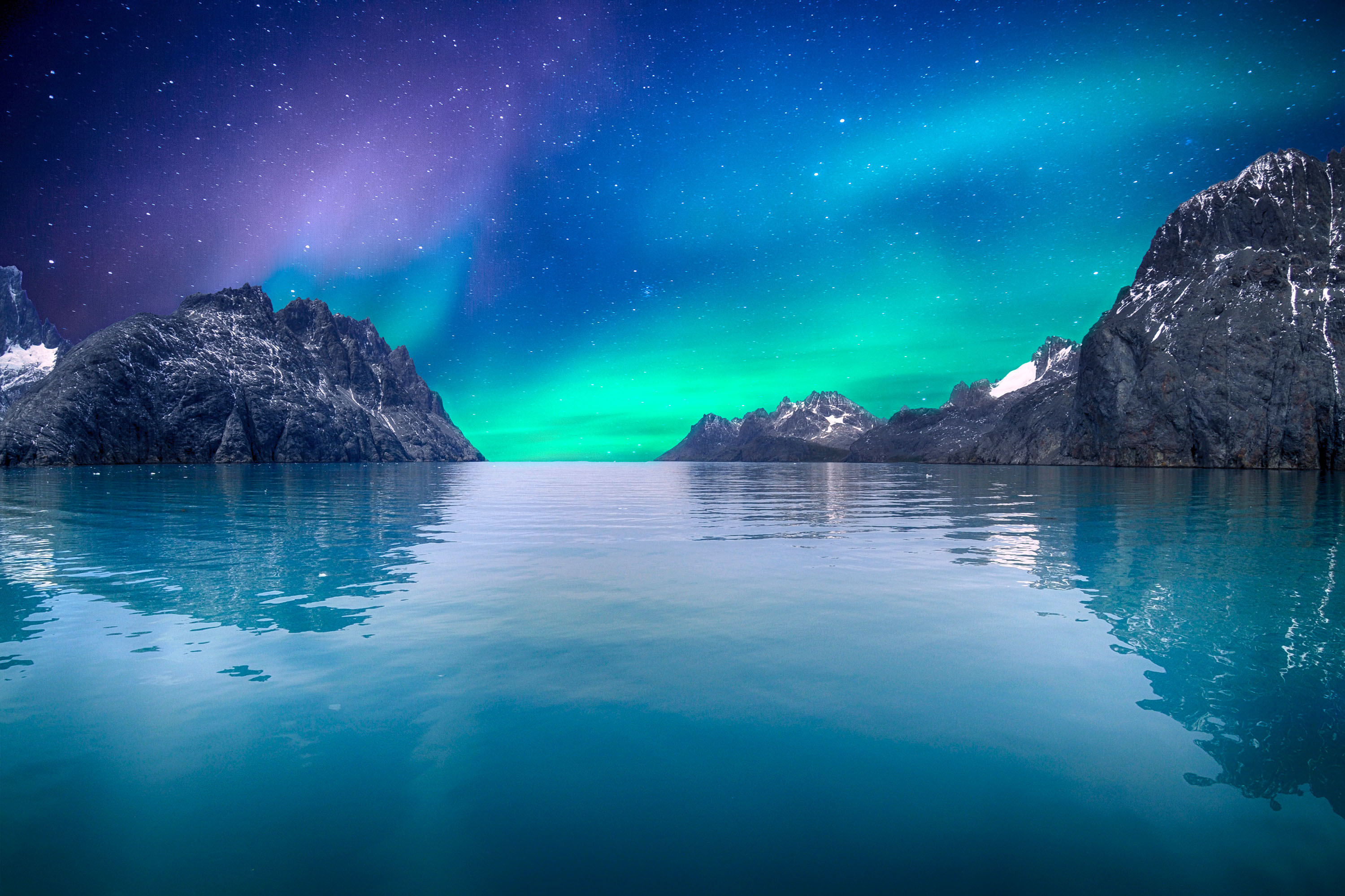 Download mobile wallpaper Earth, Aurora Borealis for free.