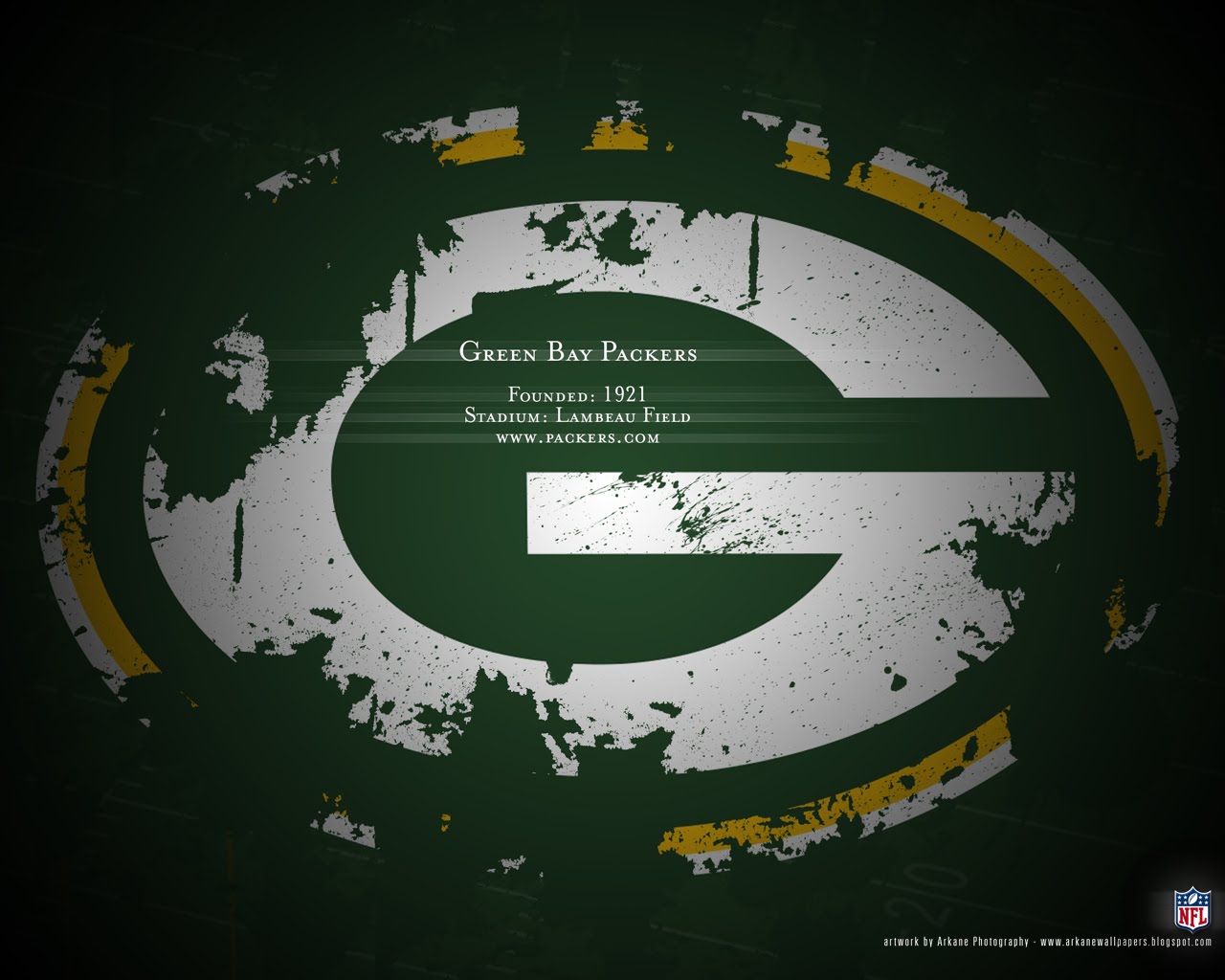 Популярні заставки і фони Green Bay Packers на комп'ютер