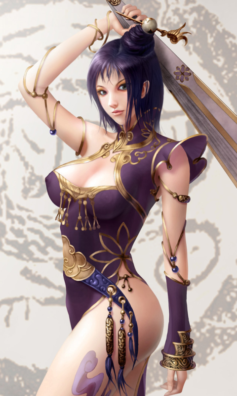 Download mobile wallpaper Fantasy, Chinese, Women Warrior for free.