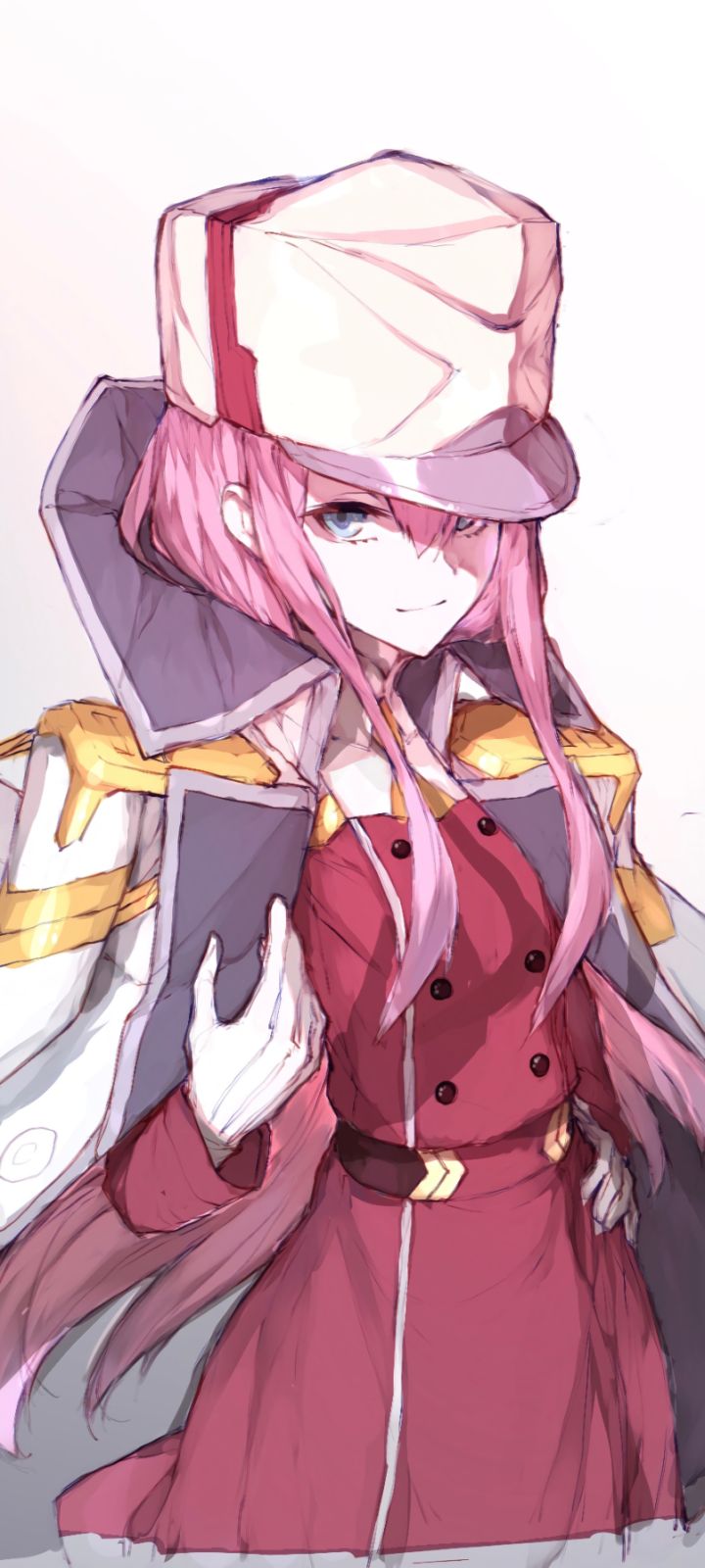 Handy-Wallpaper Animes, Darling In The Franxx, Zero Two (Liebling Im Franxx) kostenlos herunterladen.