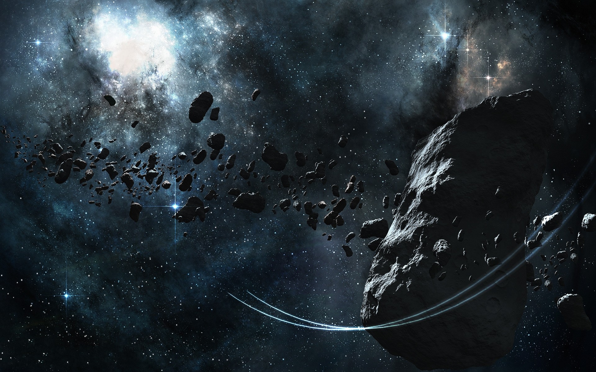 171778 скачать обои астероид, научная фантастика - заставки и картинки бесплатно