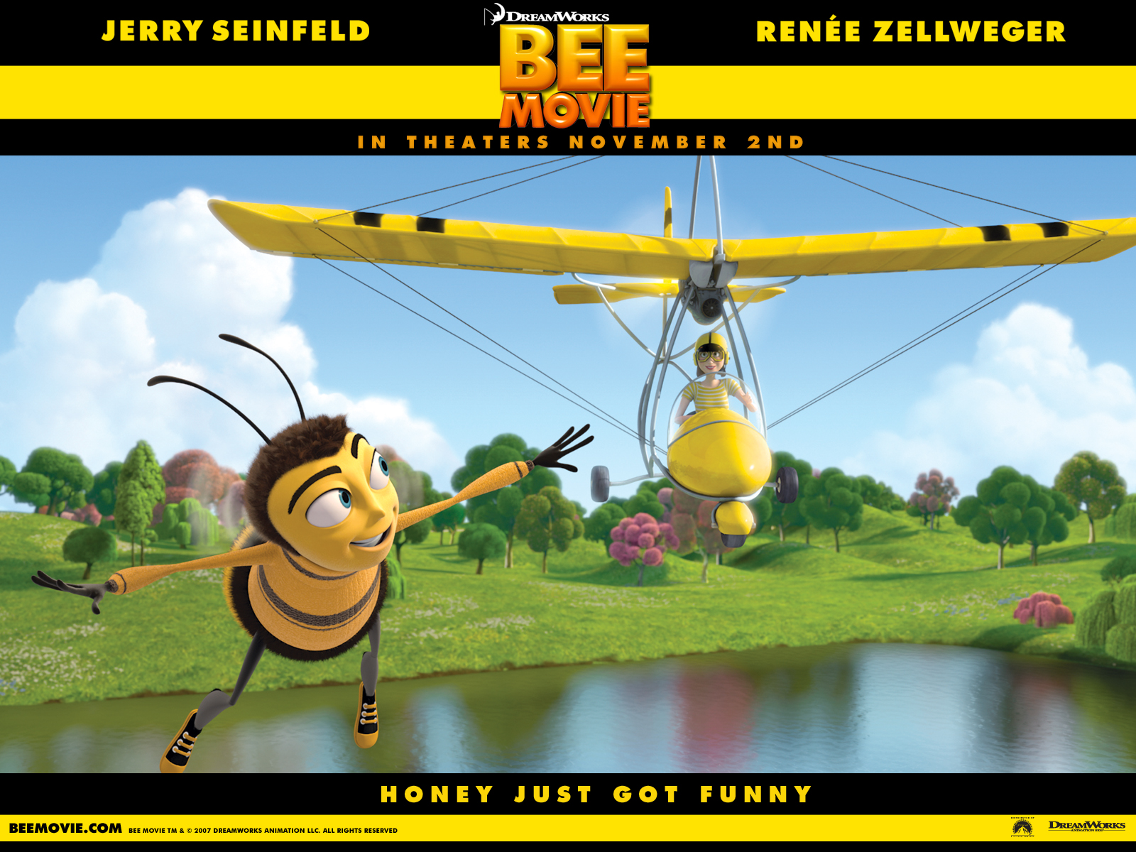 639213 télécharger le fond d'écran film, bee movie drôle d'abeille - économiseurs d'écran et images gratuitement