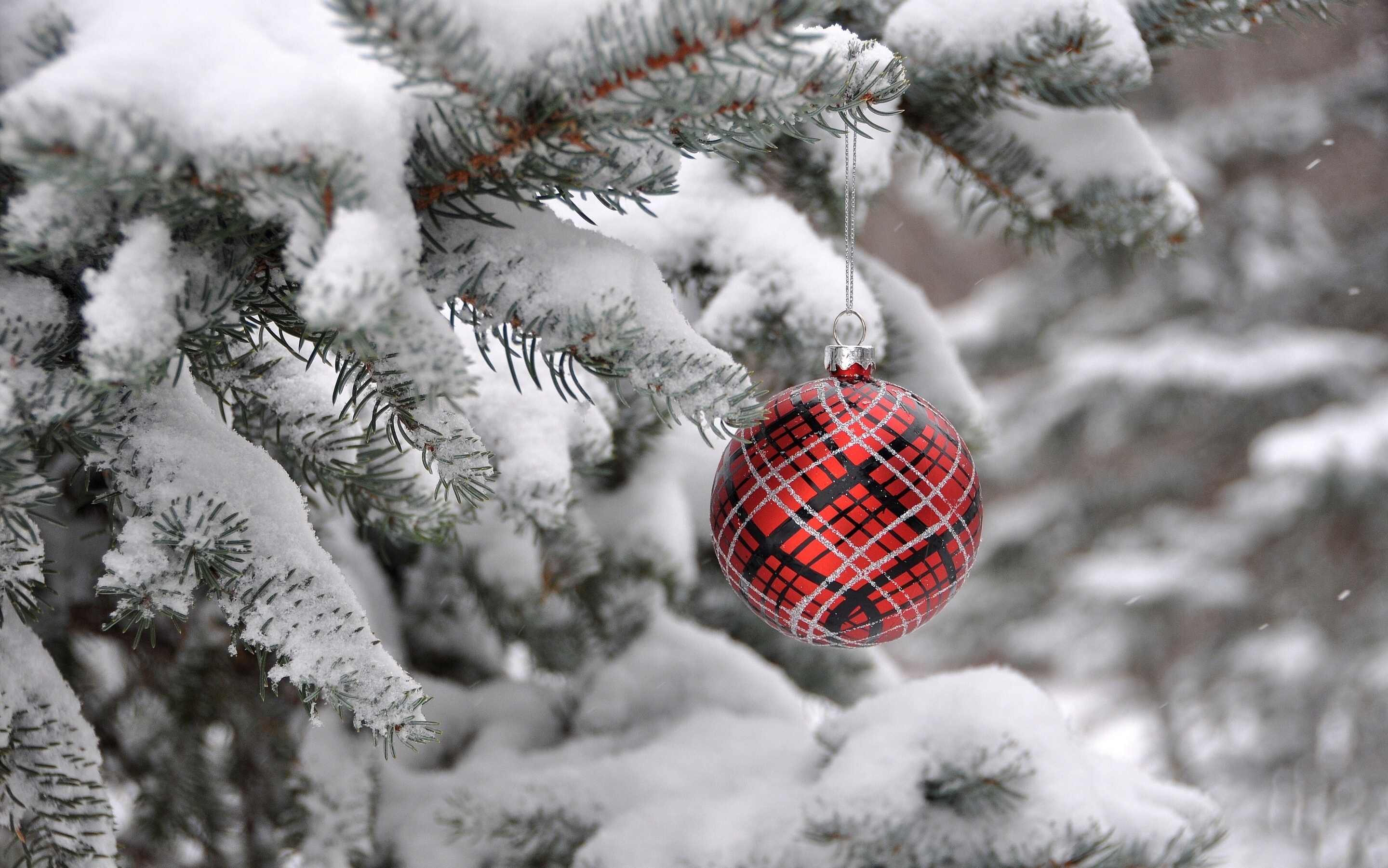 Free download wallpaper Winter, Snow, Christmas, Holiday, Christmas Ornaments, Bauble on your PC desktop
