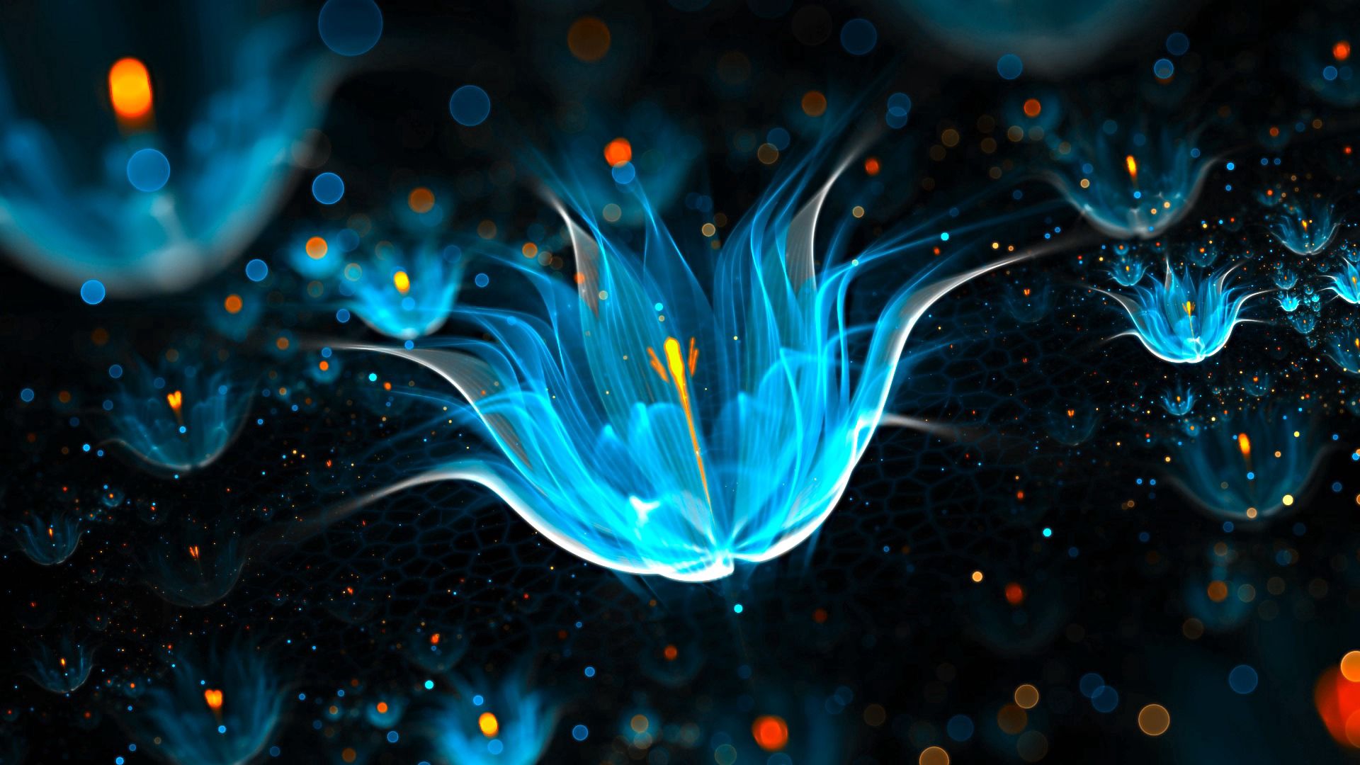 neon, shine, abstract, light, brilliance HD for desktop 1080p