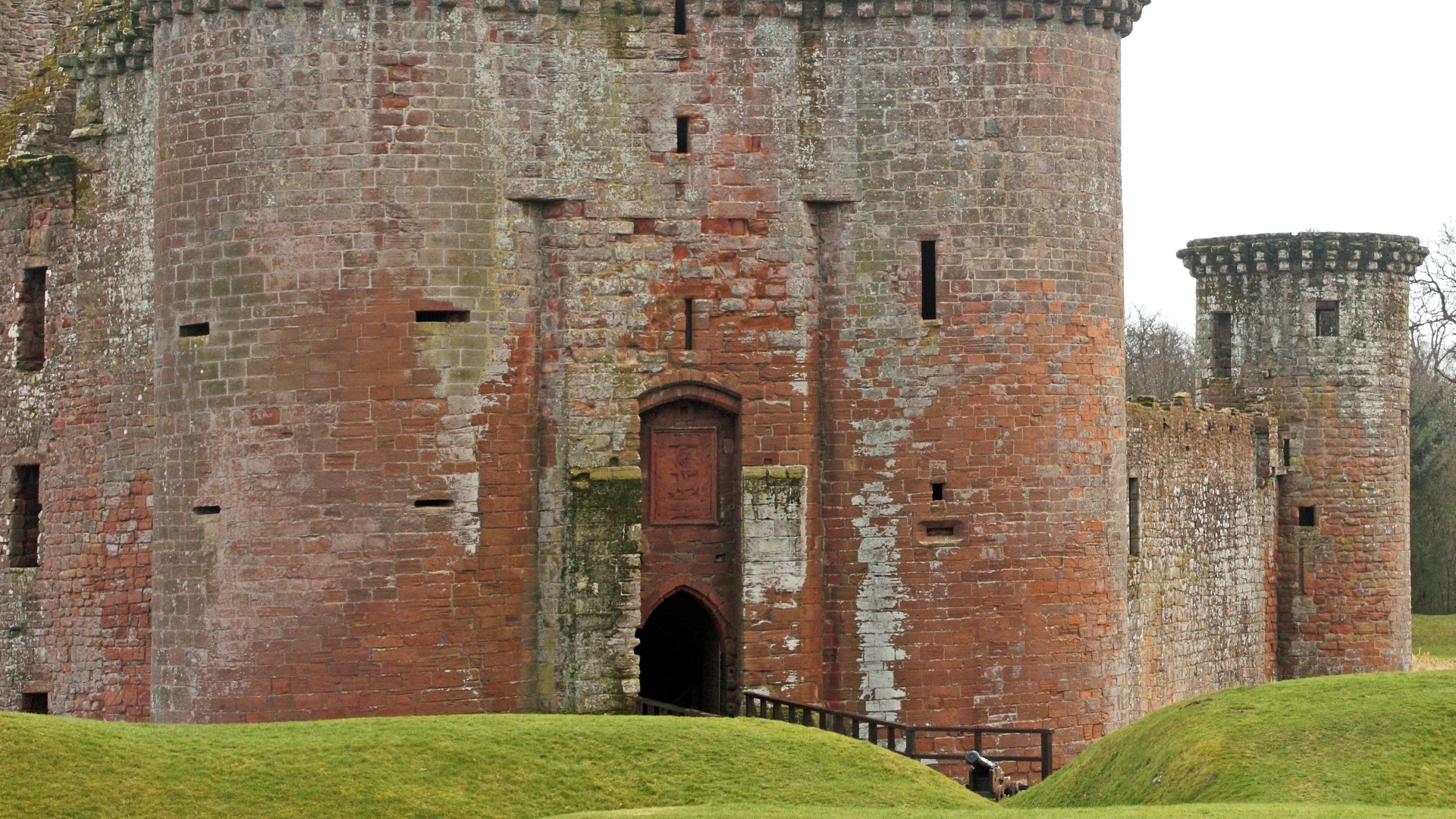 Handy-Wallpaper Schloss Caerlaverock, Menschengemacht, Schlösser kostenlos herunterladen.