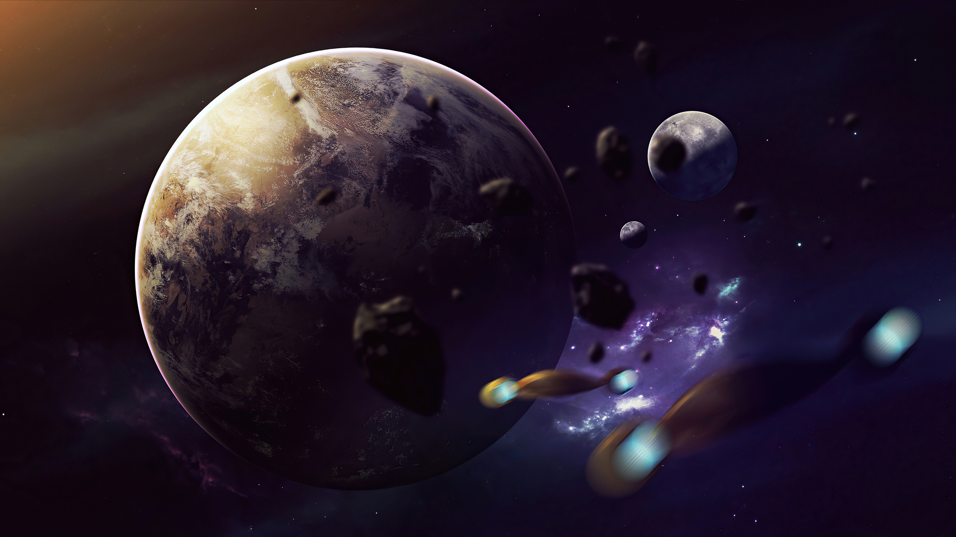 Download mobile wallpaper Planet, Sci Fi for free.