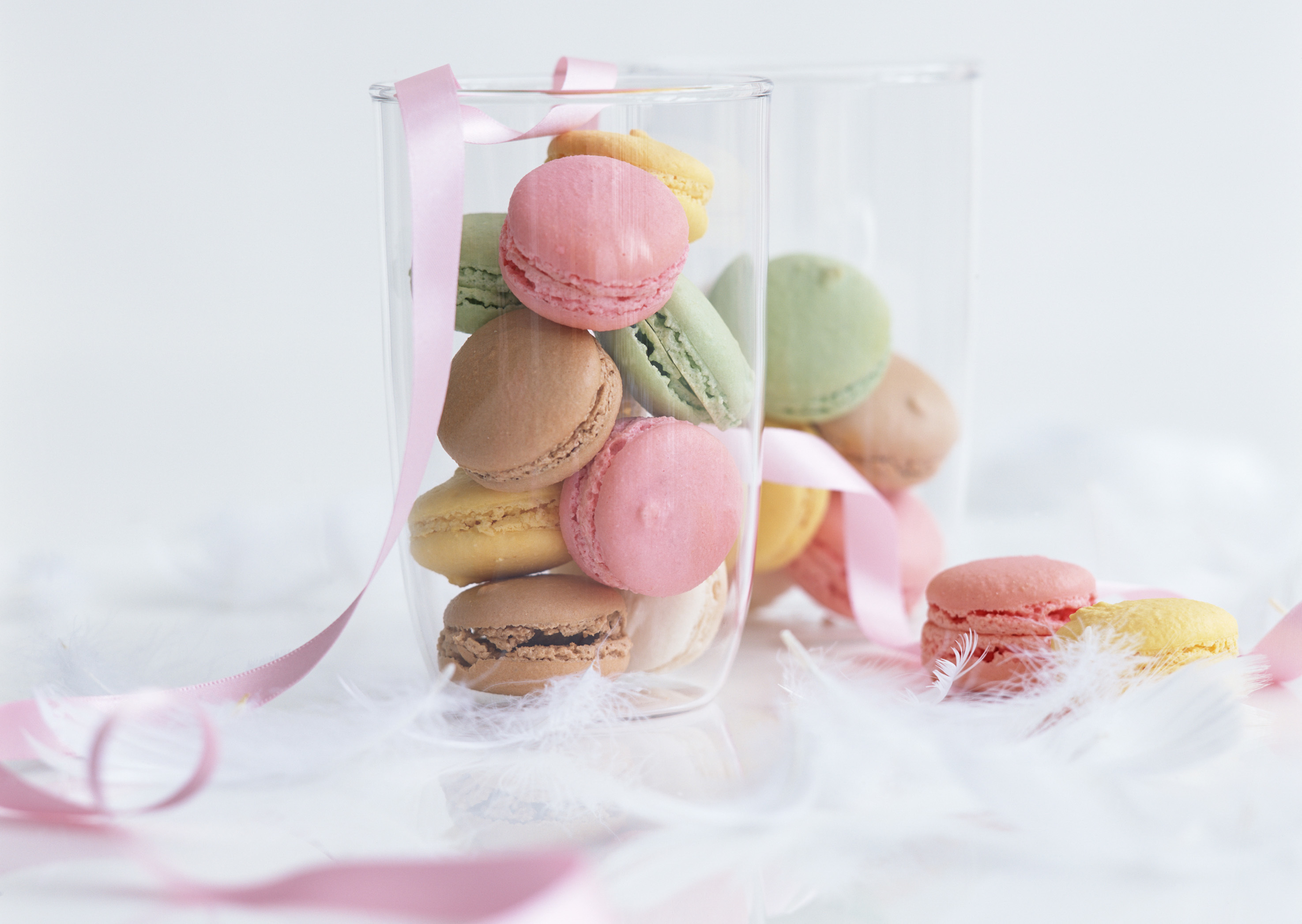 Free download wallpaper Food, Colors, Glass, Sweets, Macaron on your PC desktop