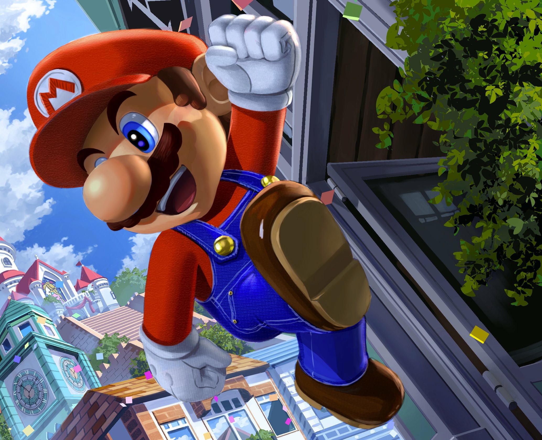Download mobile wallpaper Mario, Video Game, Super Mario Bros for free.