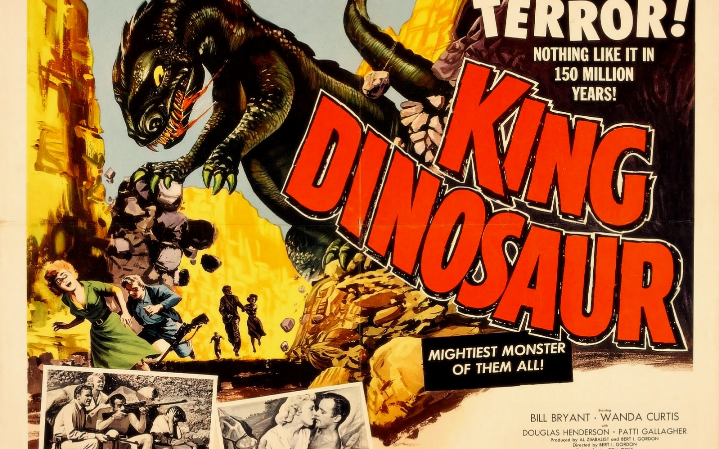 Популярные заставки и фоны Король Динозавров на компьютер