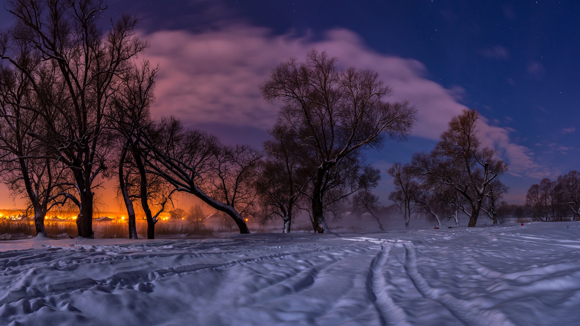 Free download wallpaper Landscape, Winter, Nature, Sunset, Snow, Light, Tree, Evening, Photography on your PC desktop