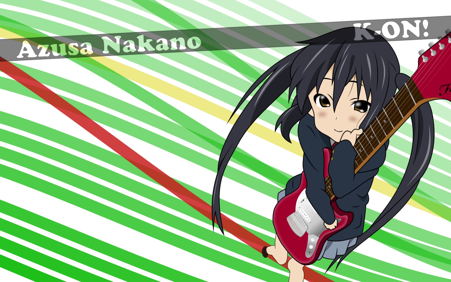 Handy-Wallpaper Animes, K On!, Azusa Nakano kostenlos herunterladen.
