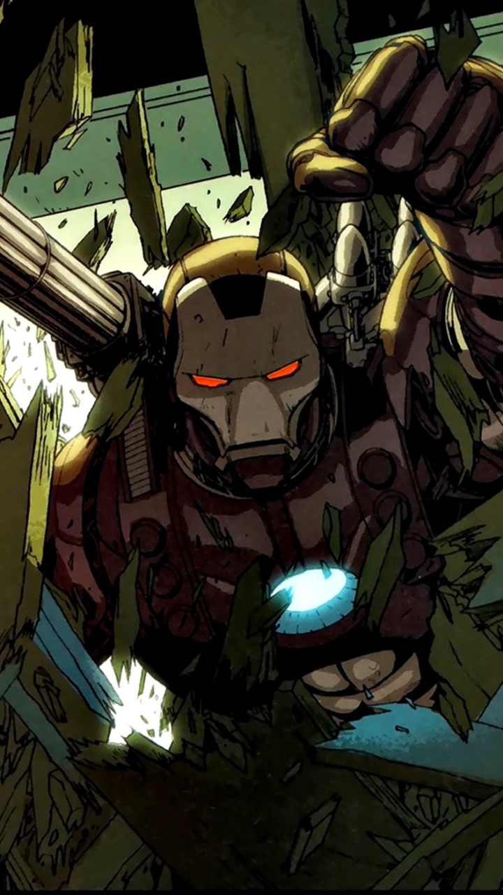 Download mobile wallpaper Iron Man, Comics, War Machine for free.