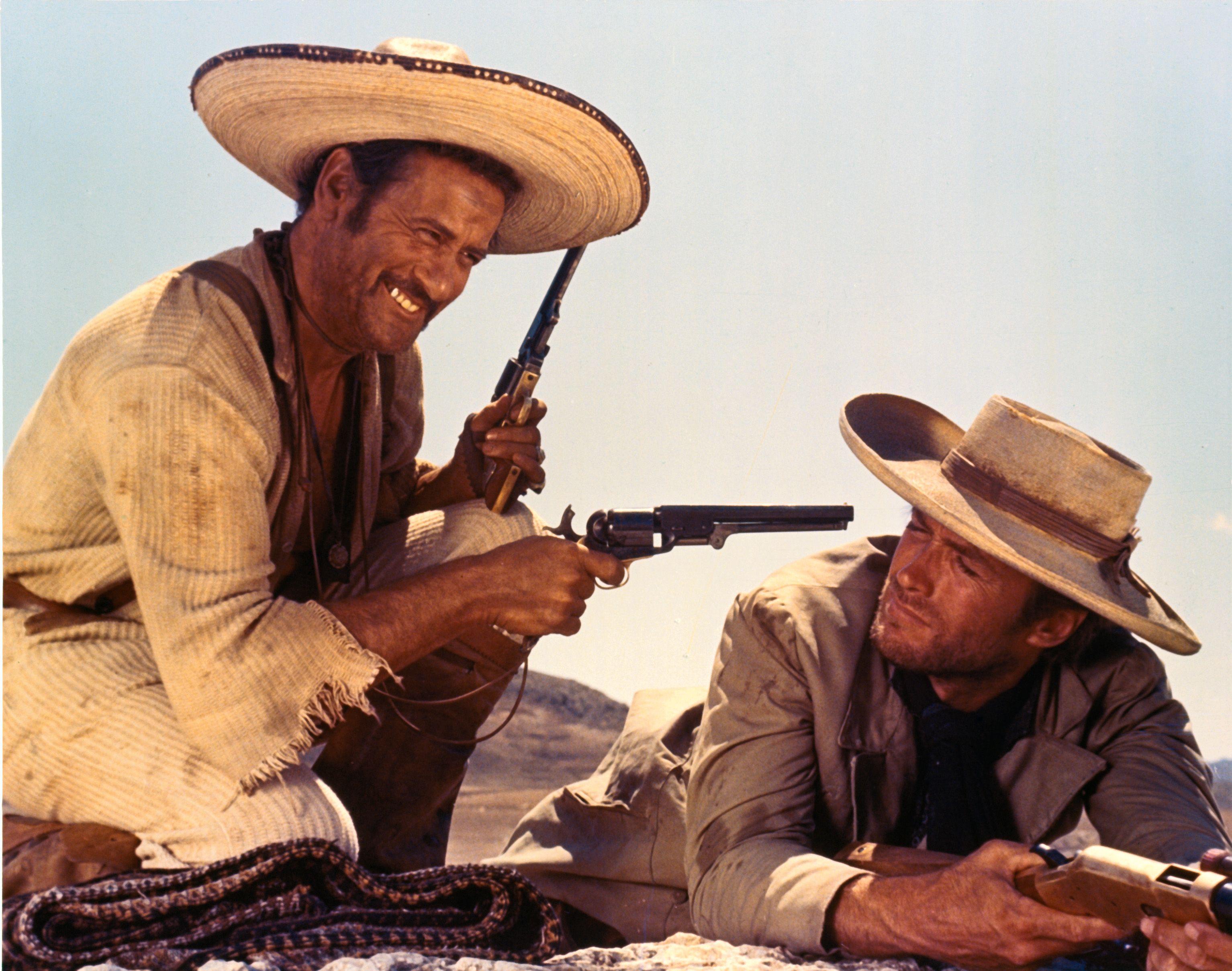 movie, the good the bad and the ugly, clint eastwood, eli wallach
