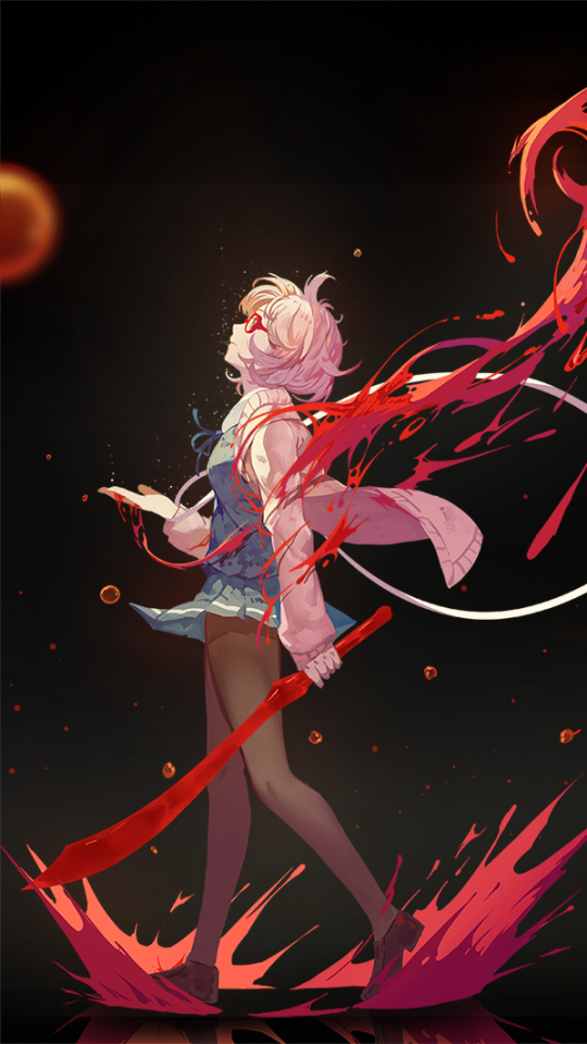 Download mobile wallpaper Anime, Mirai Kuriyama, Beyond The Boundary for free.