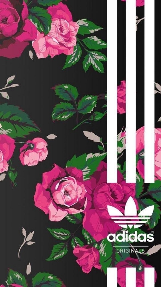 Download mobile wallpaper Adidas, Flower, Rose, Products for free.