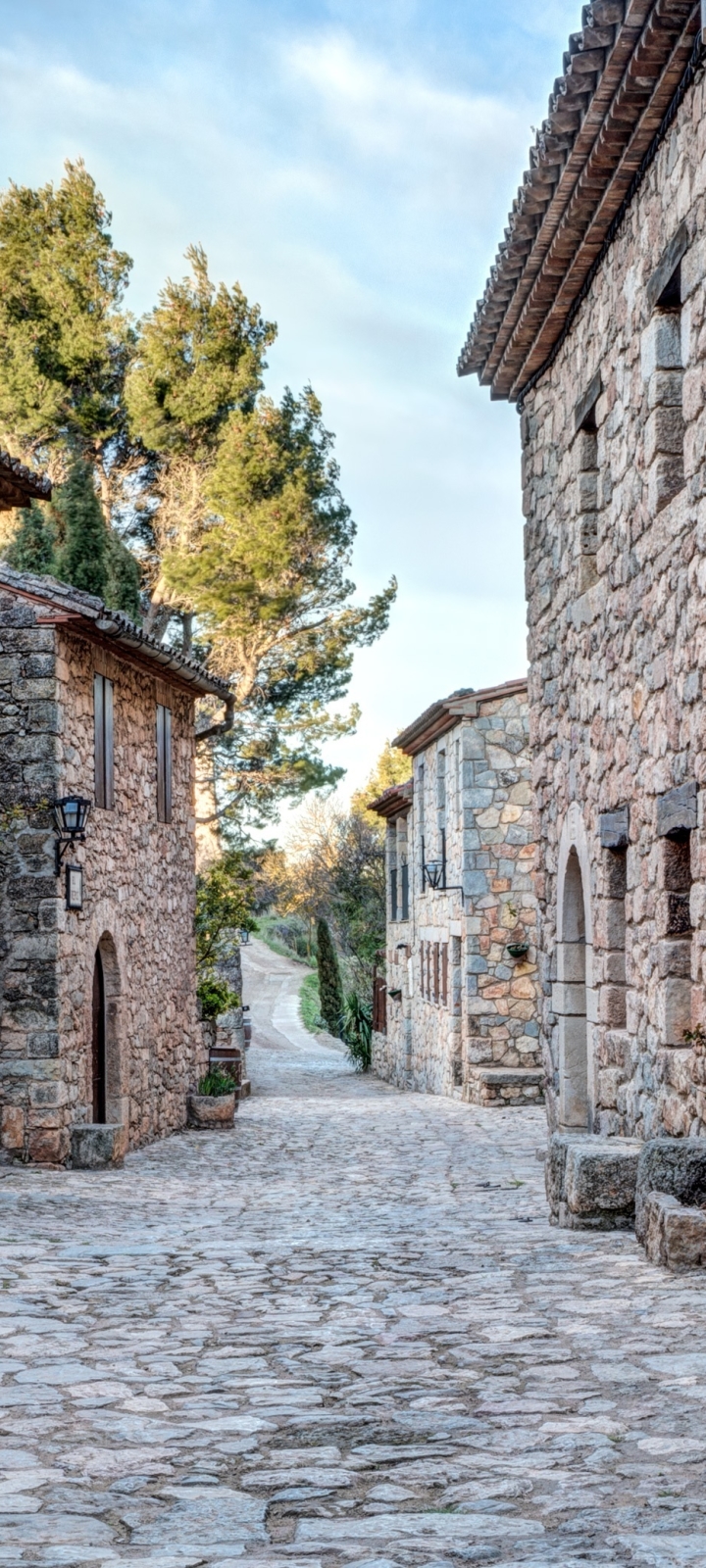 village, man made, catalonia