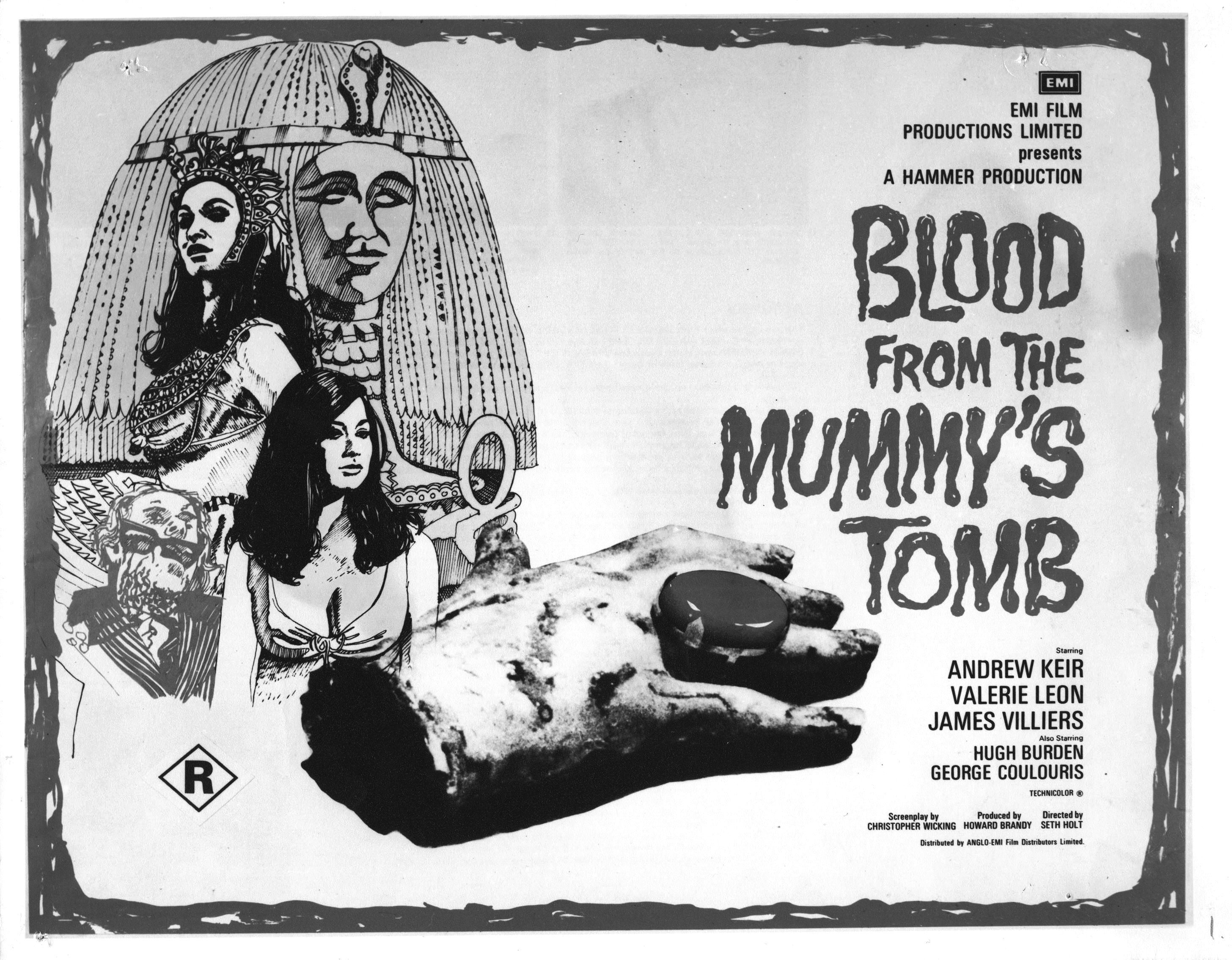 High Definition Blood From The Mummy's Tomb background