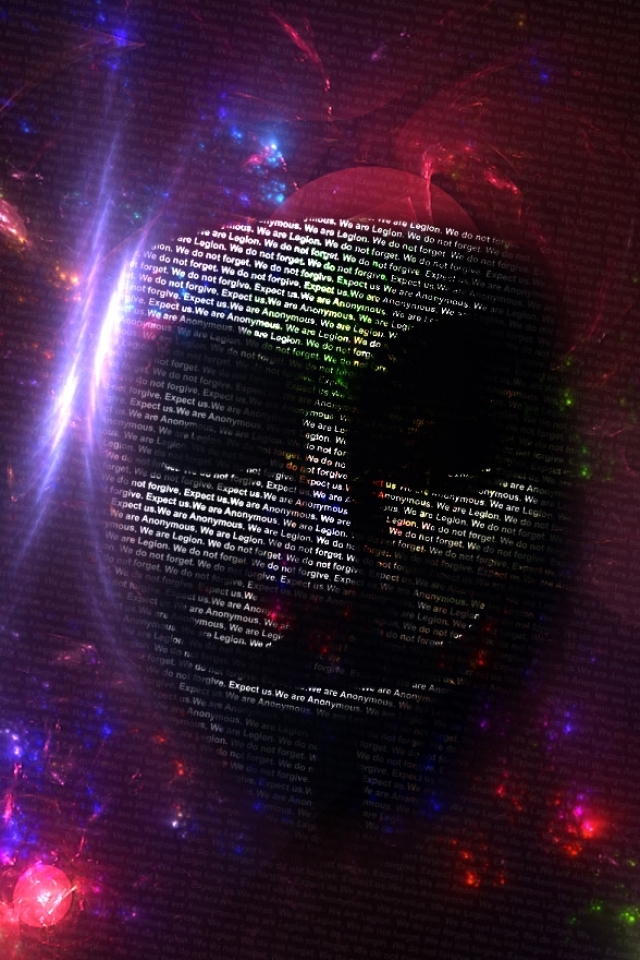 Download mobile wallpaper Dark, Anonymous for free.