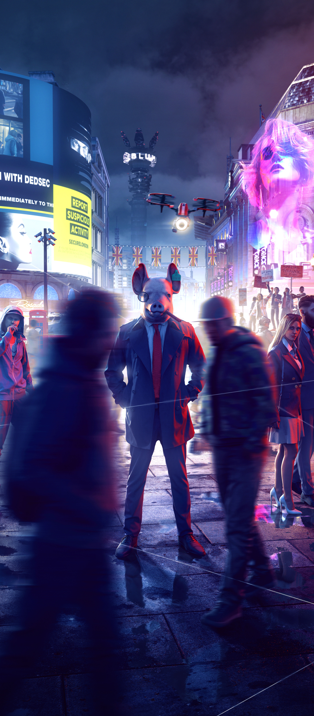 Download mobile wallpaper Watch Dogs, Video Game, Watch Dogs: Legion for free.