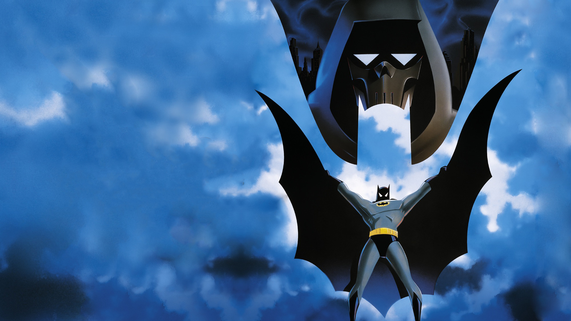 Скачать обои Бэтмен: Маска Фантазма на телефон бесплатно