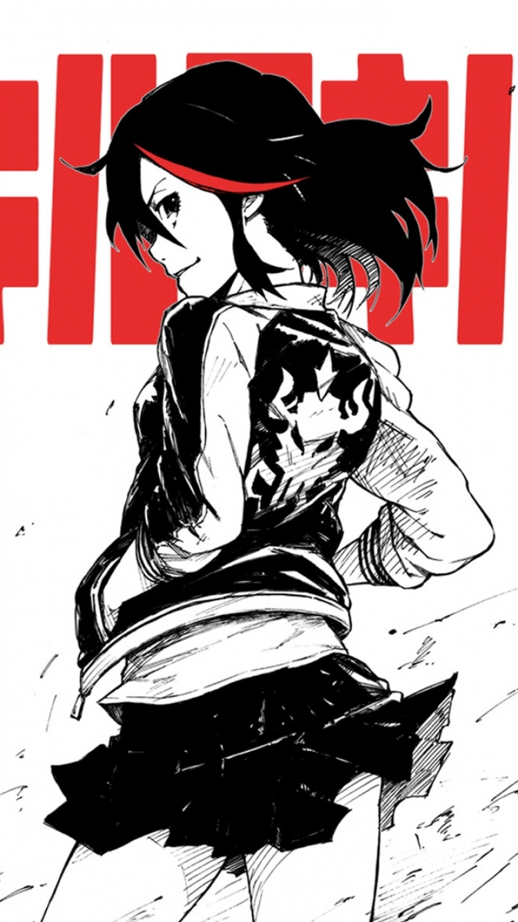 Handy-Wallpaper Animes, Kiru Ra Kiru: Kill La Kill kostenlos herunterladen.