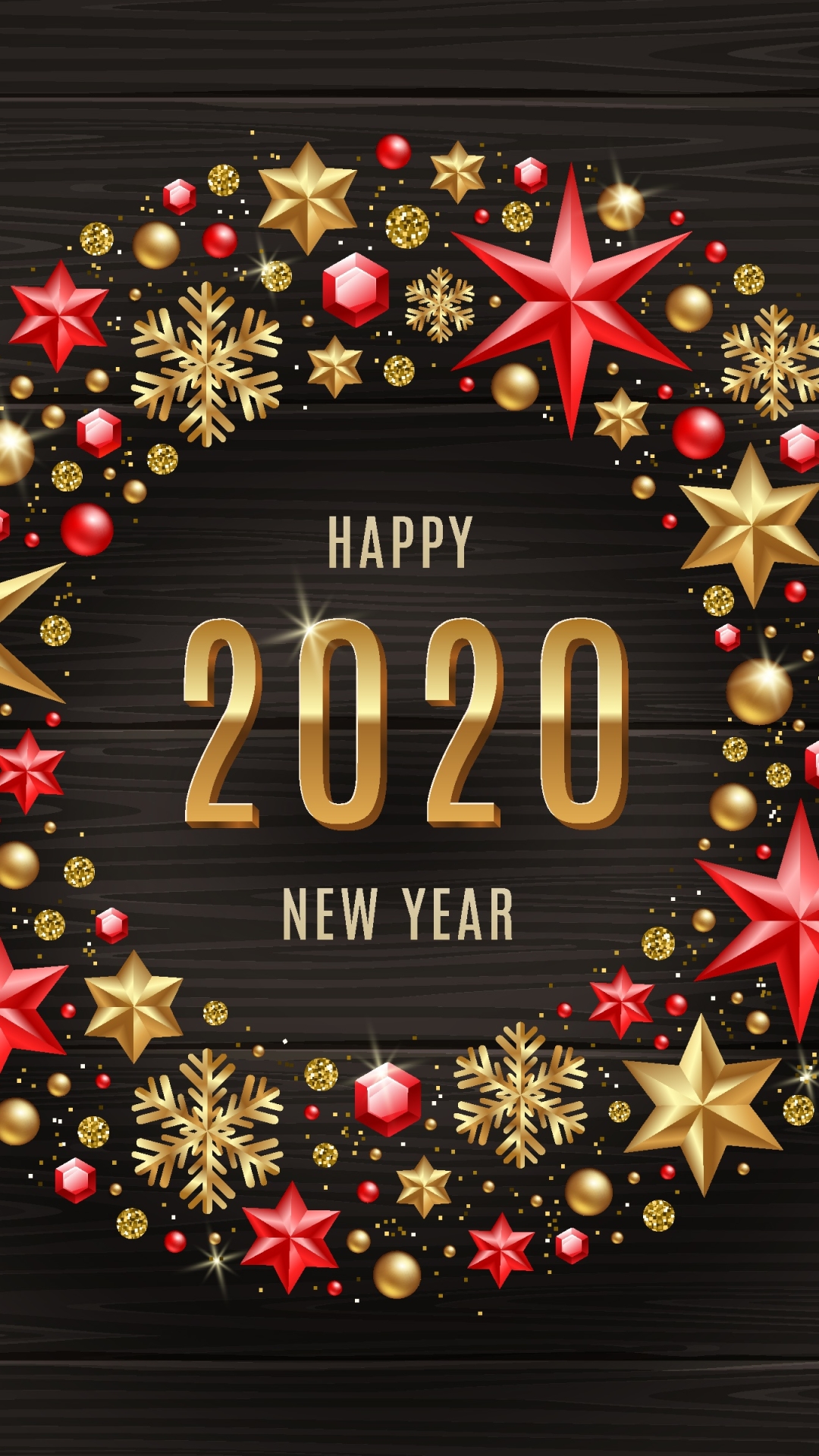 Téléchargez des papiers peints mobile Nouvel An, Vacances, Nouvel An 2020 gratuitement.